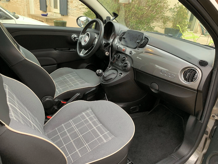 Fiat 500 Lounge avec Entrée audio / iPod