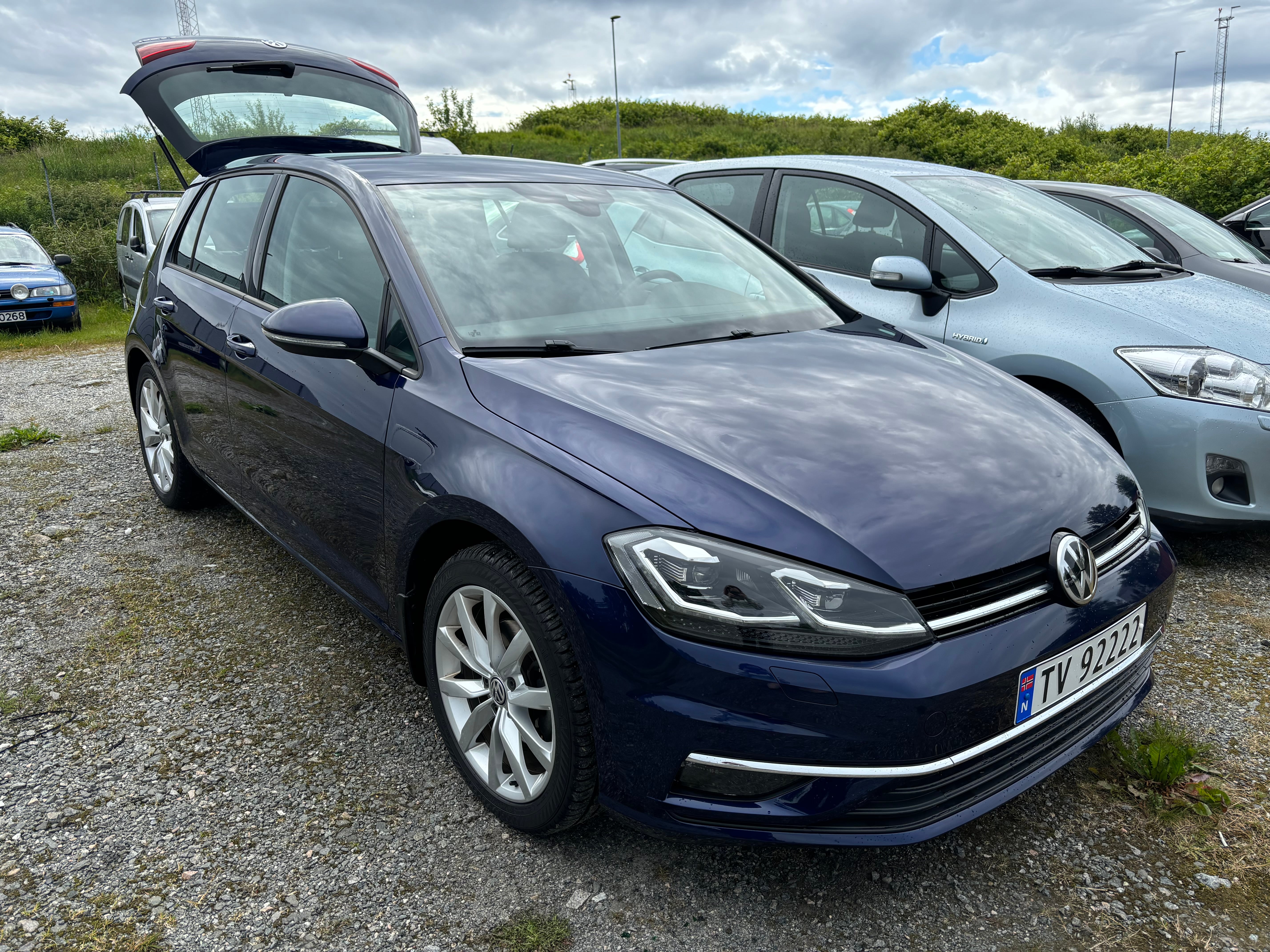 Volkswagen Golf med GPS