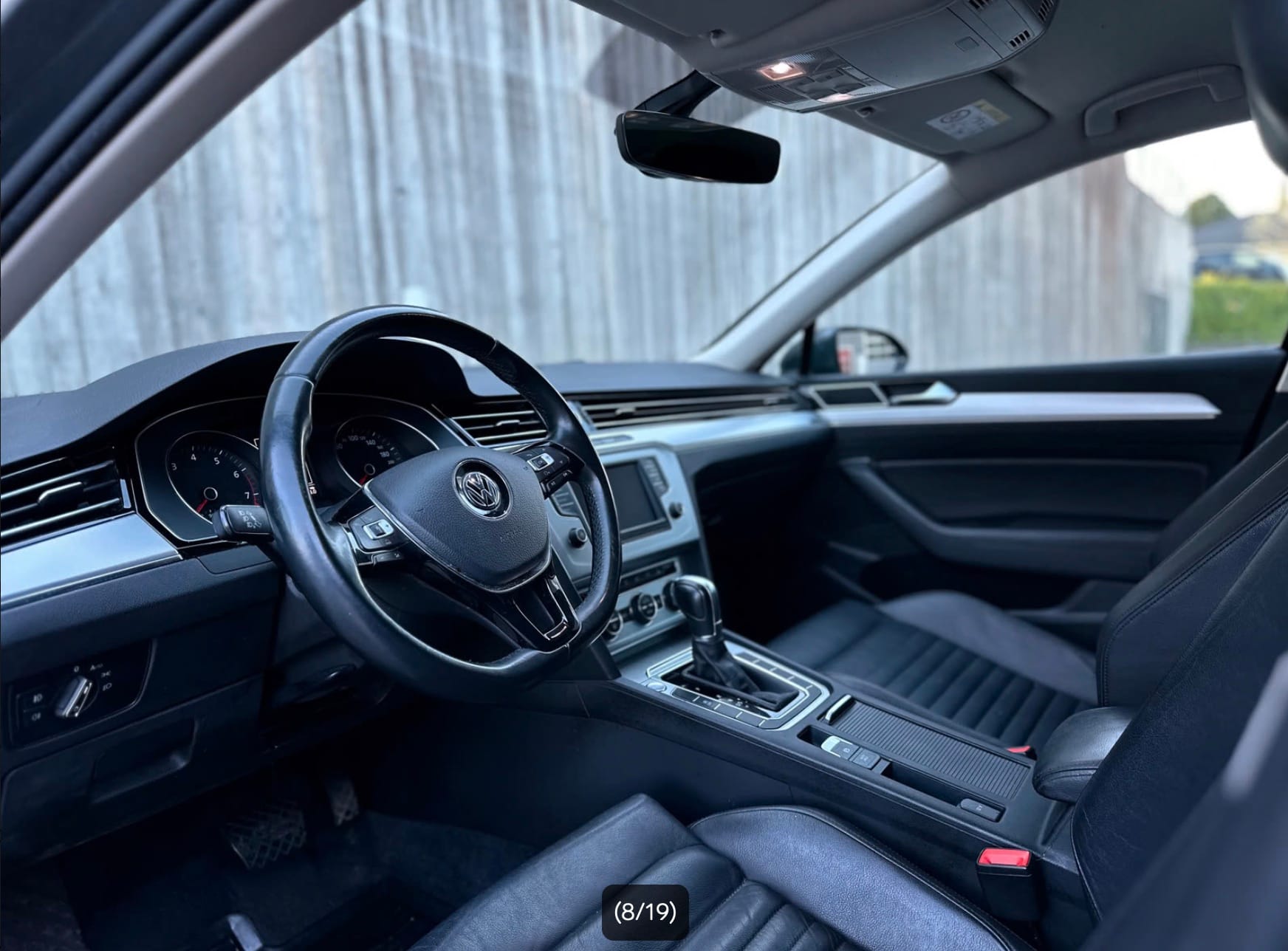 Volkswagen Passat with Baby seat