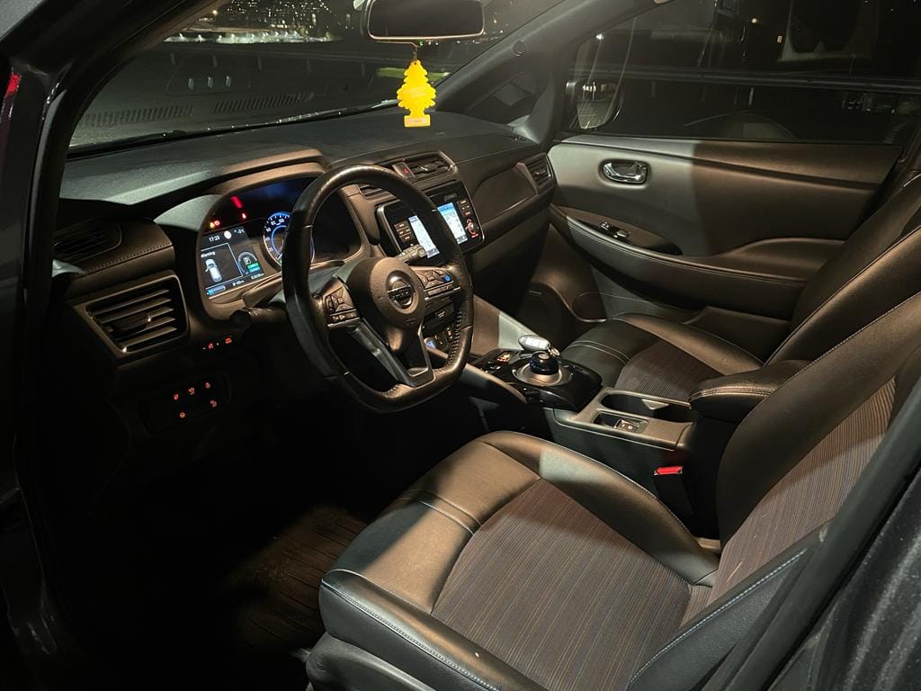 Nissan Leaf med Apple CarPlay