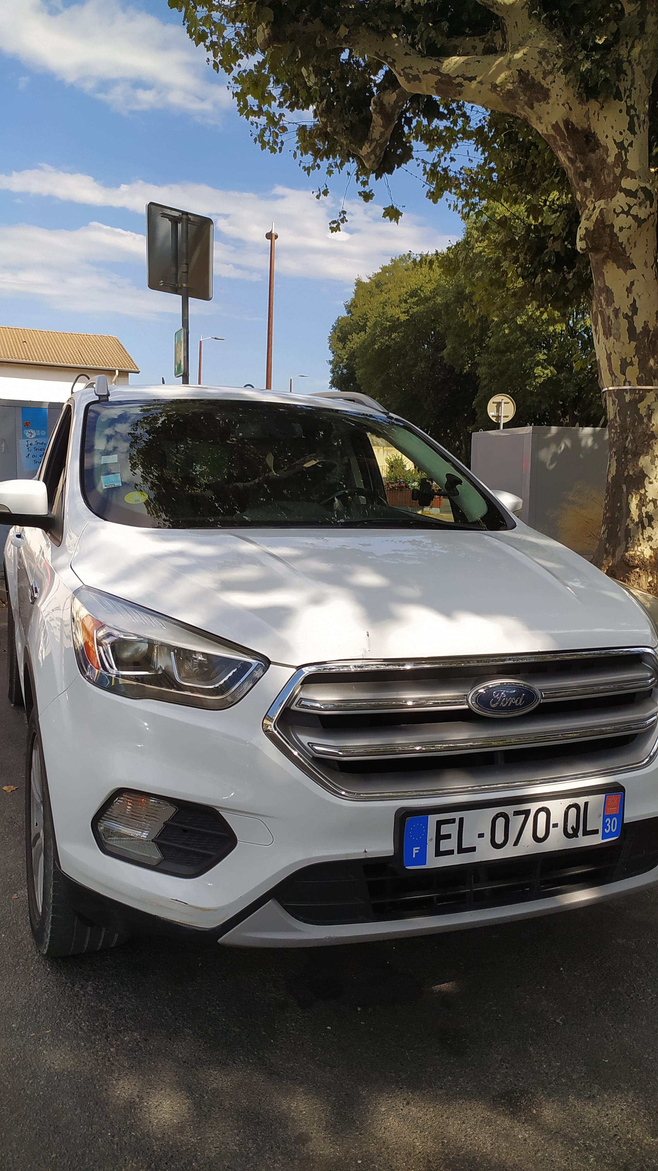 Ford Kuga avec Chaines