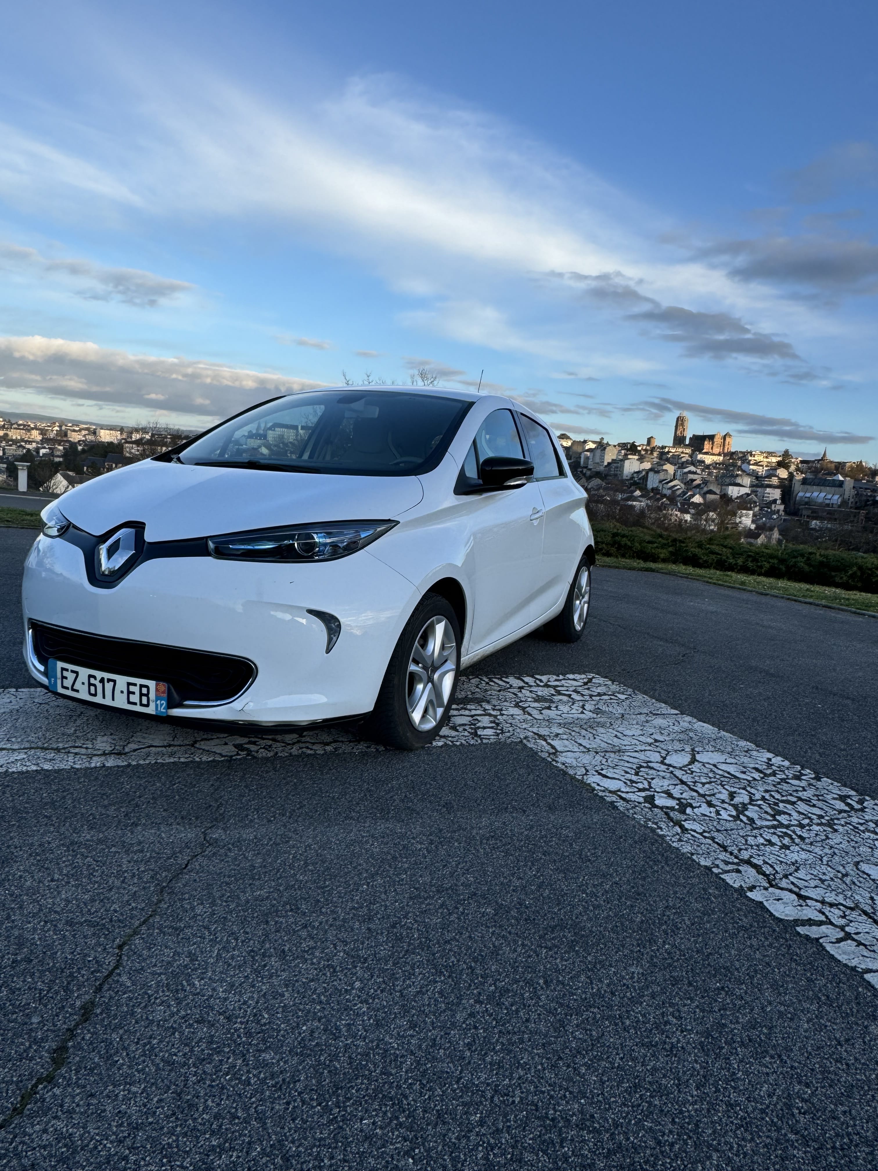 Renault ZOE avec GPS