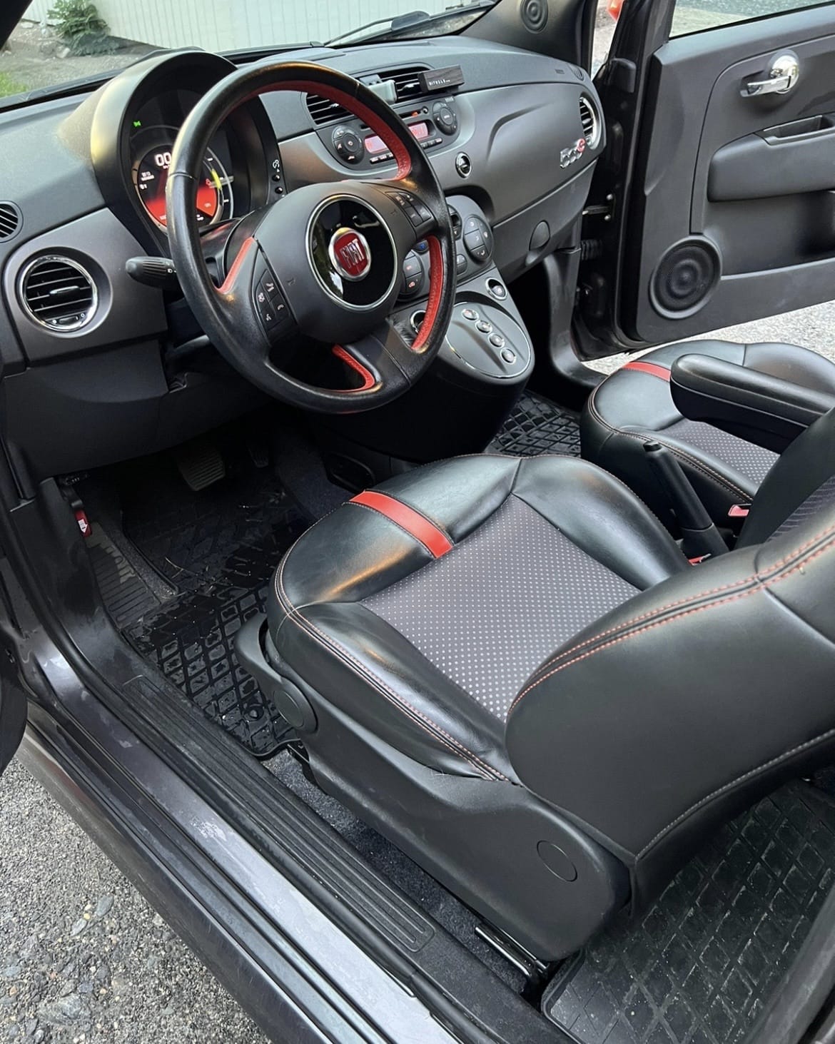 Fiat 500e med Vinterdekk