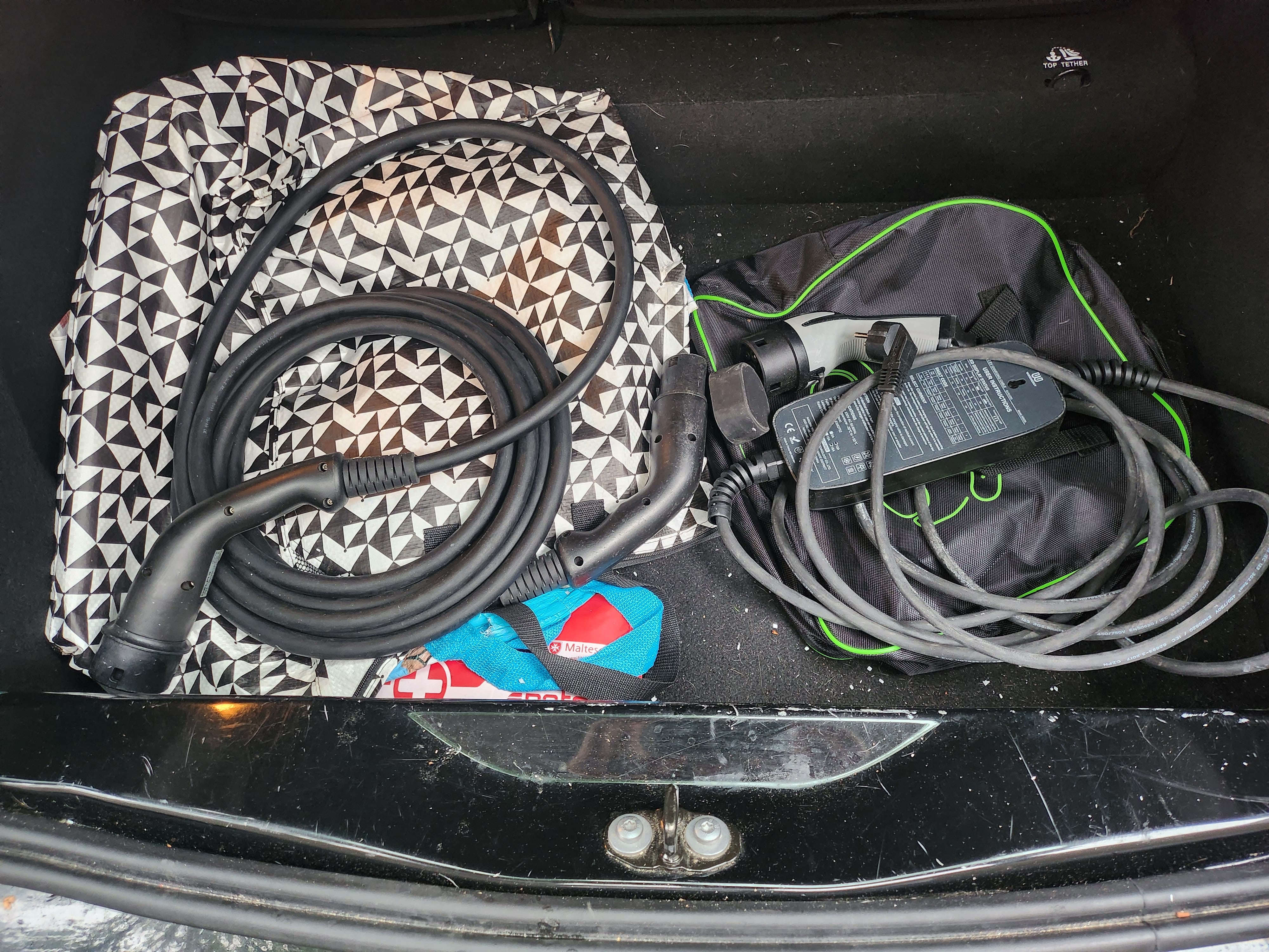 Renault ZOE mit Kindersitz