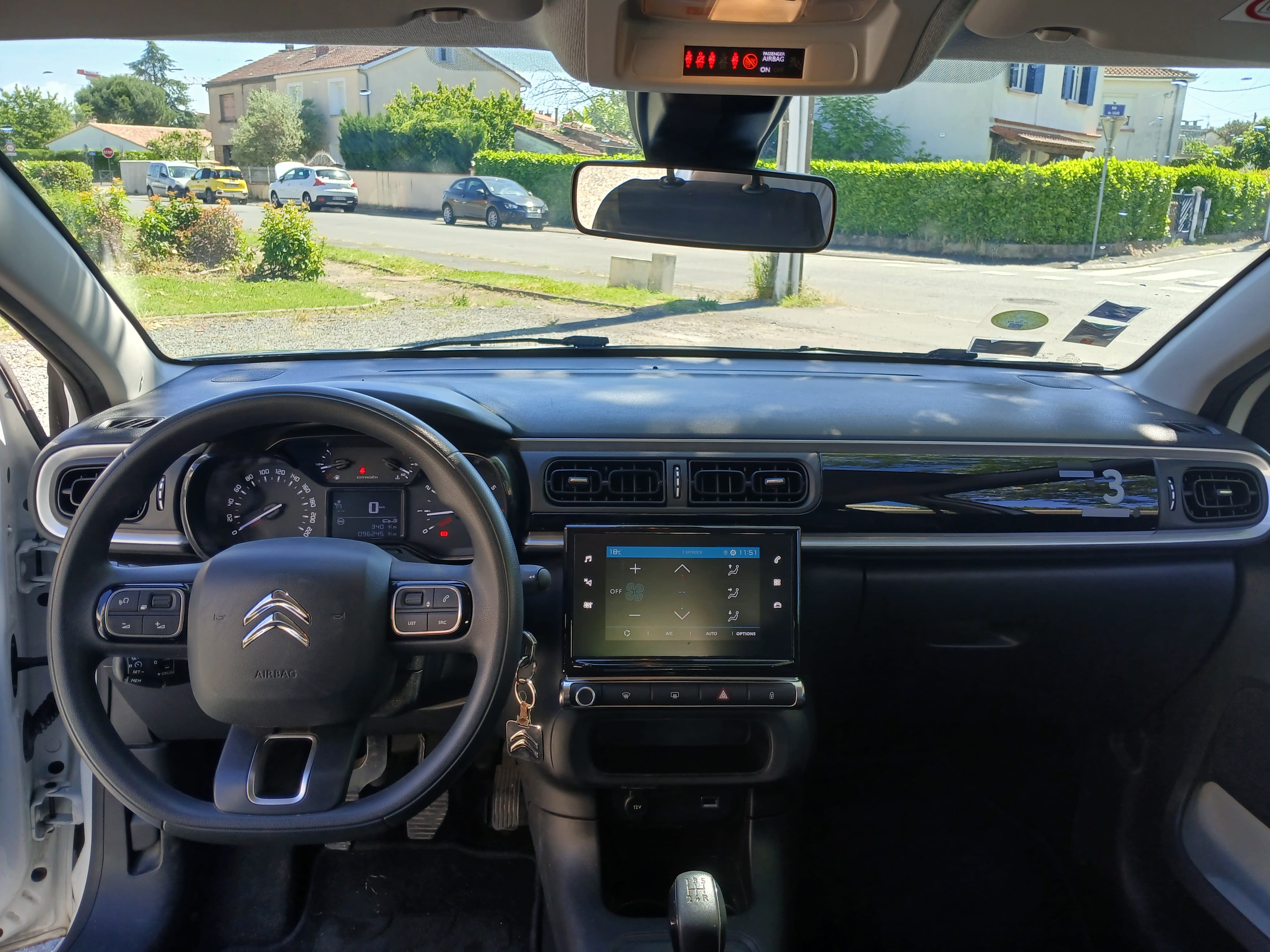 Citroen C3 avec Chaines