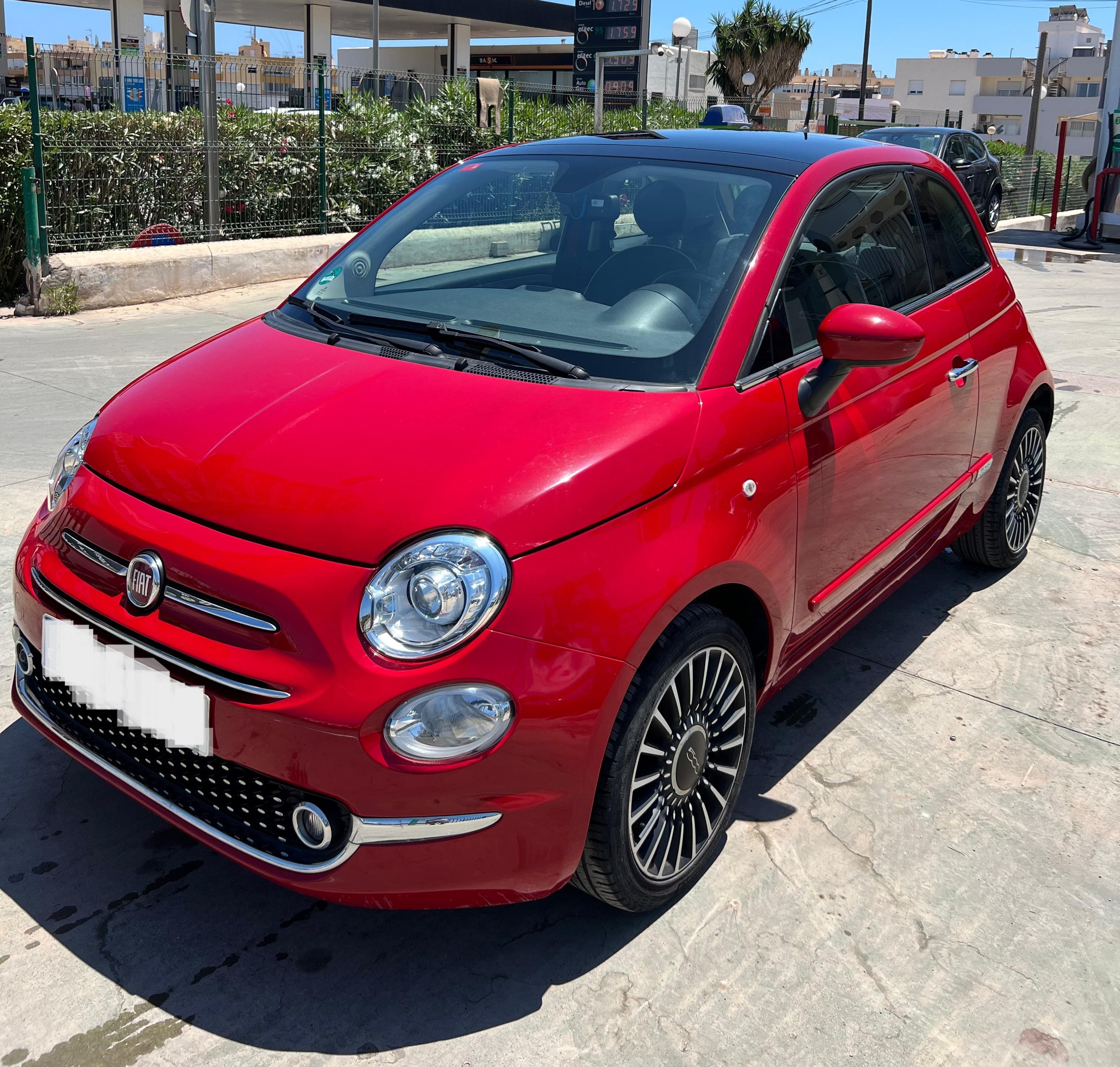 Fiat 500 Techo solar, 2022, Gasolina 95