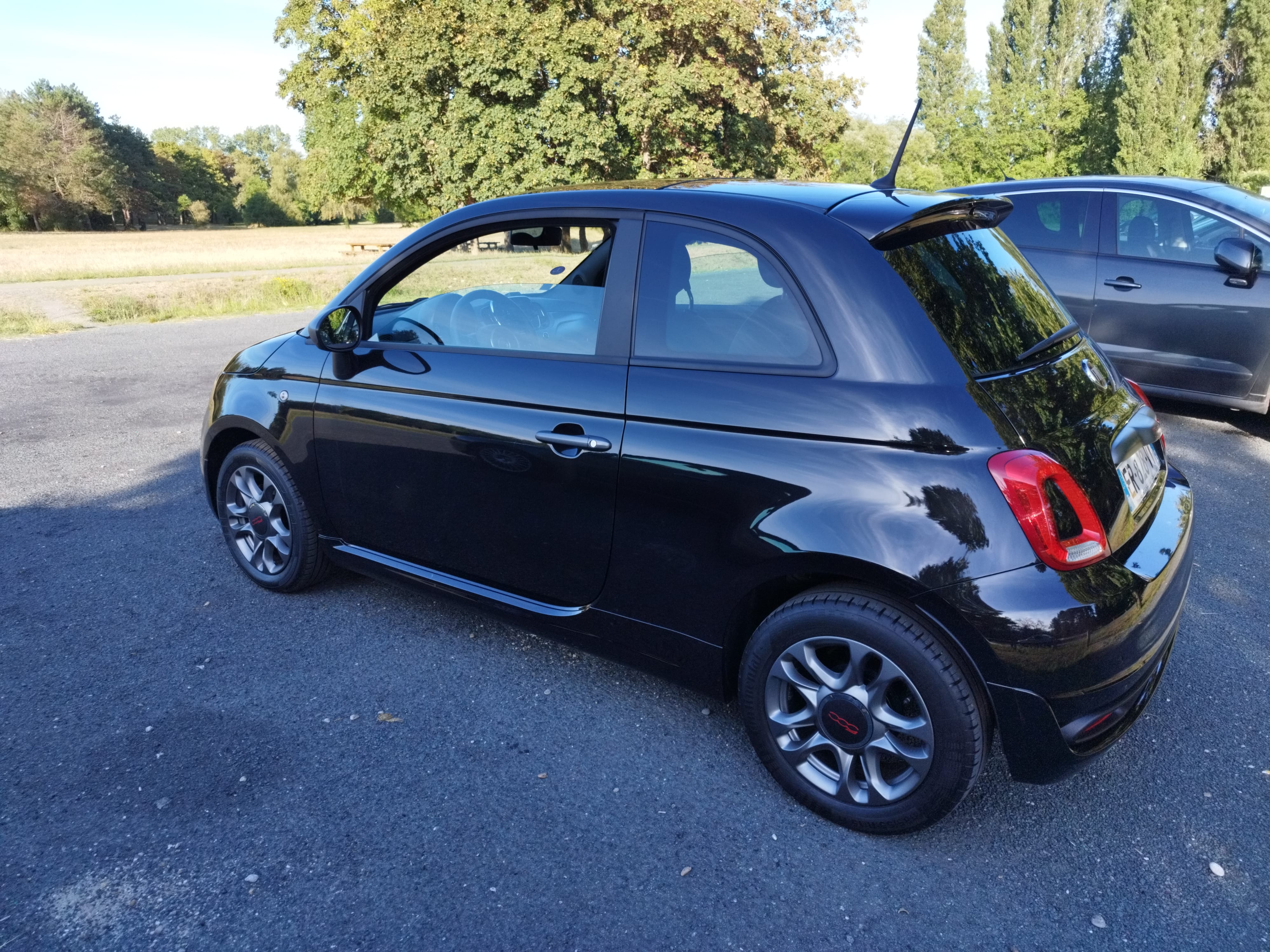 Fiat 500 avec GPS
