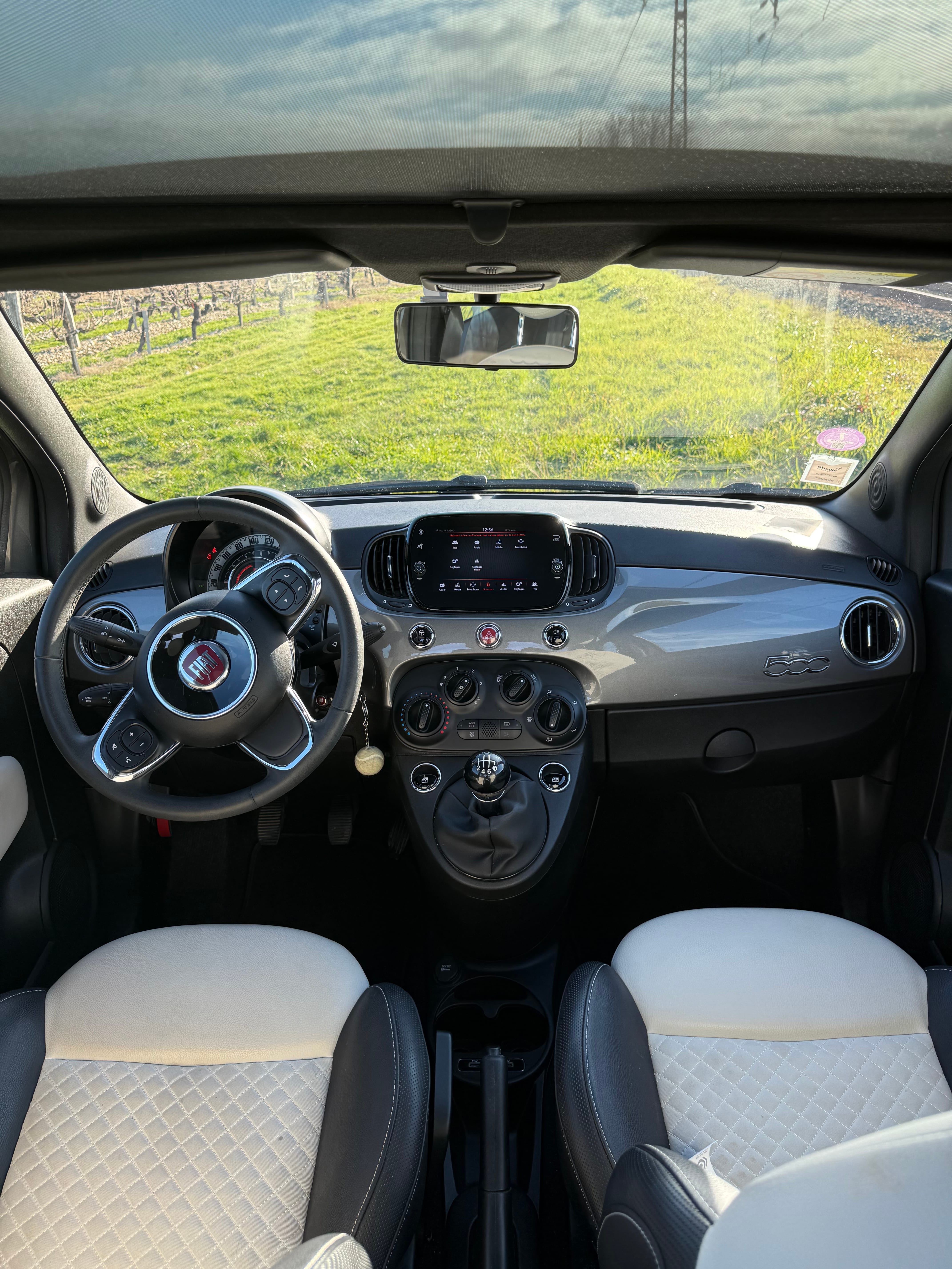 Fiat 500 avec Audio Bluetooth