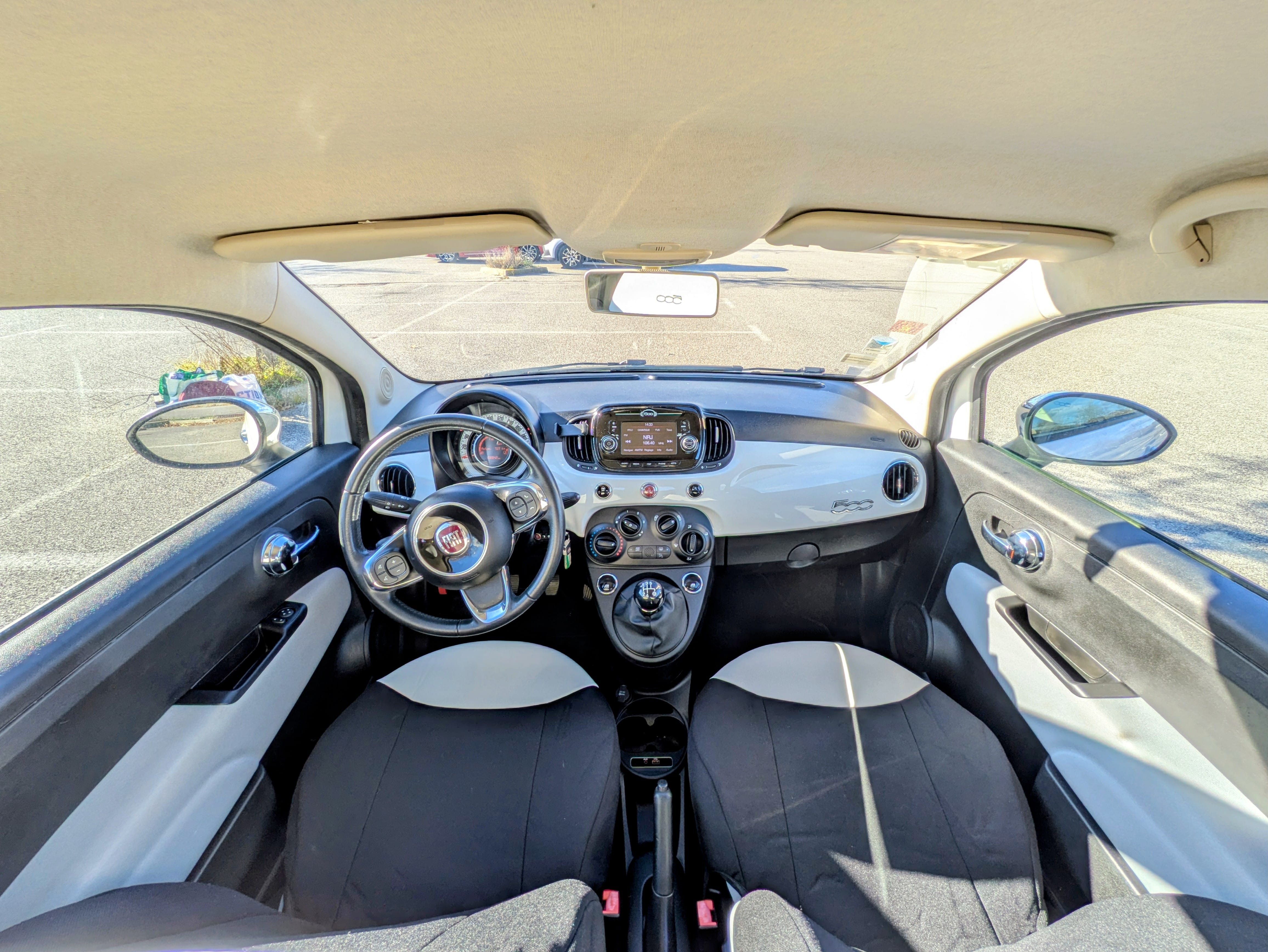 Fiat 500 Popstar Climatisé avec Entrée audio / iPod