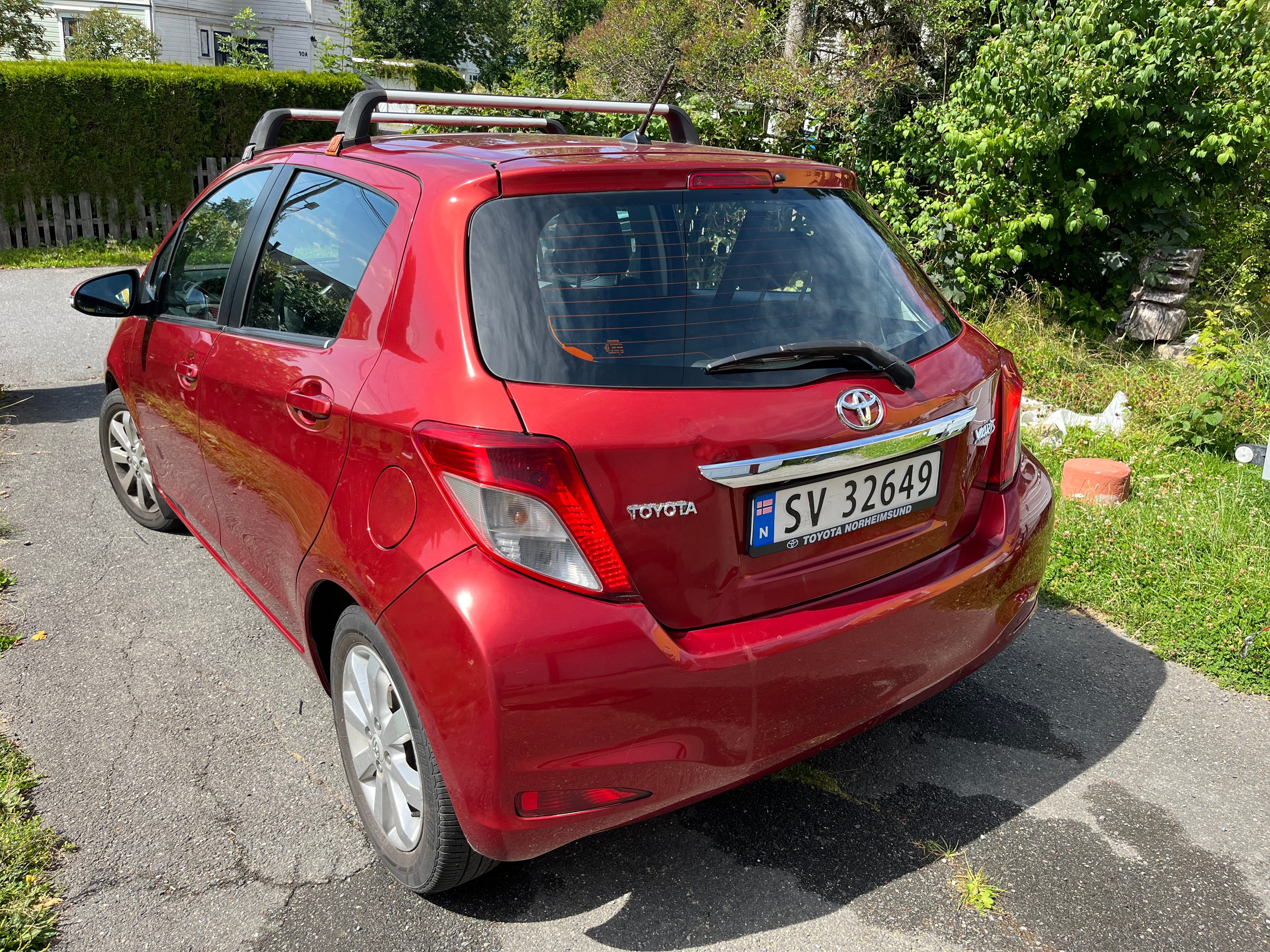 Toyota Yaris med Ryggekamera