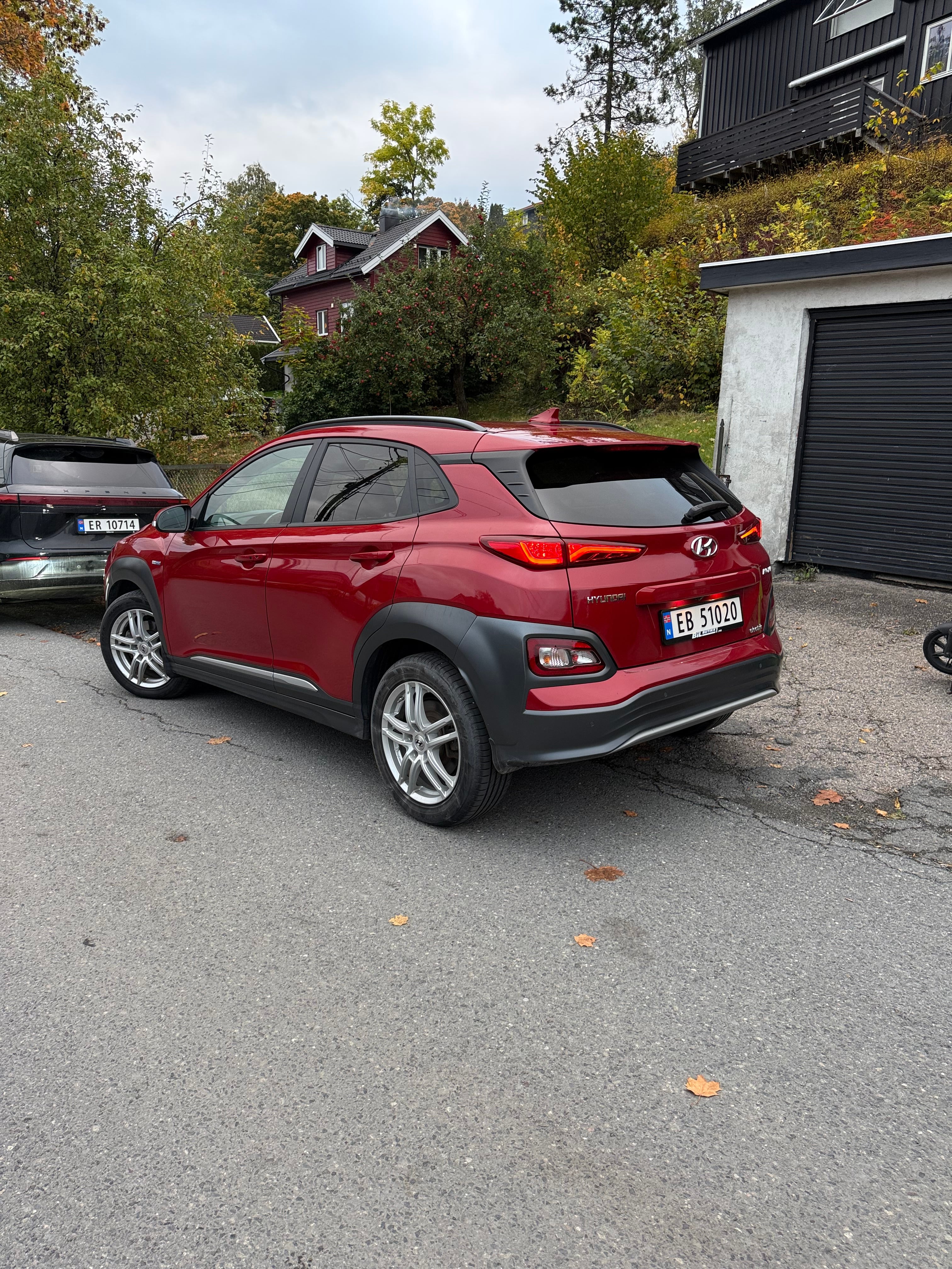 Hyundai Kona Electric med GPS