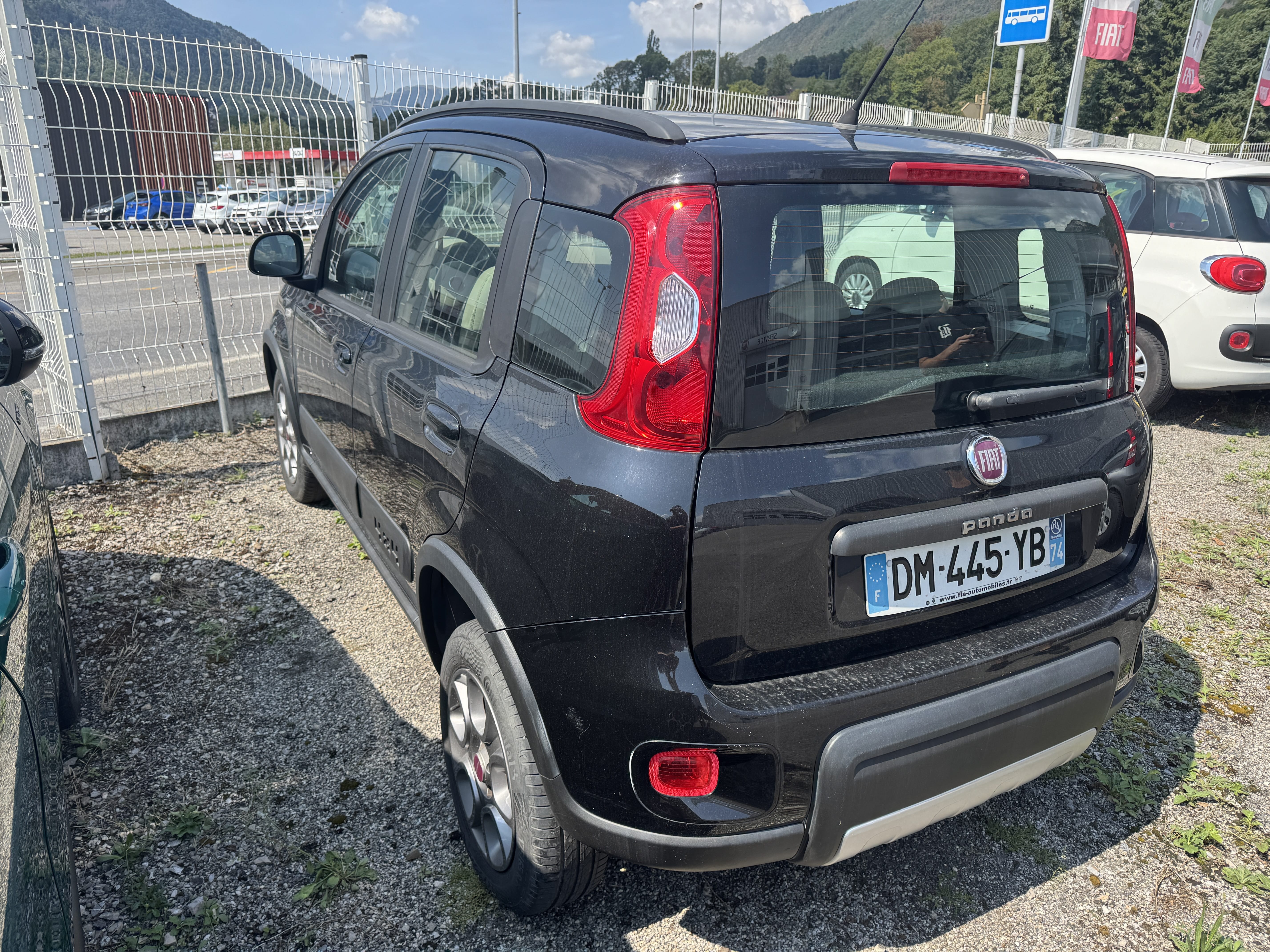 Fiat Panda 4x4 avec Coffre de toit