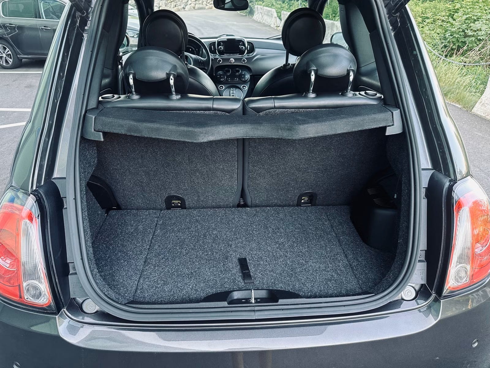 Fiat 500e med Lydinngang