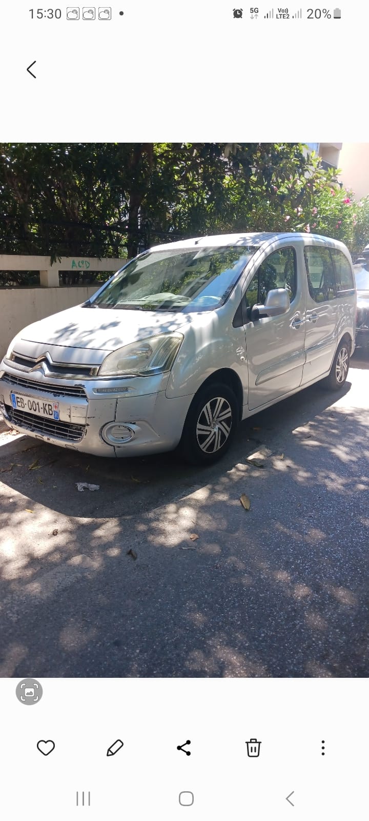 Citroen Berlingo Multispace, 2012, Diesel