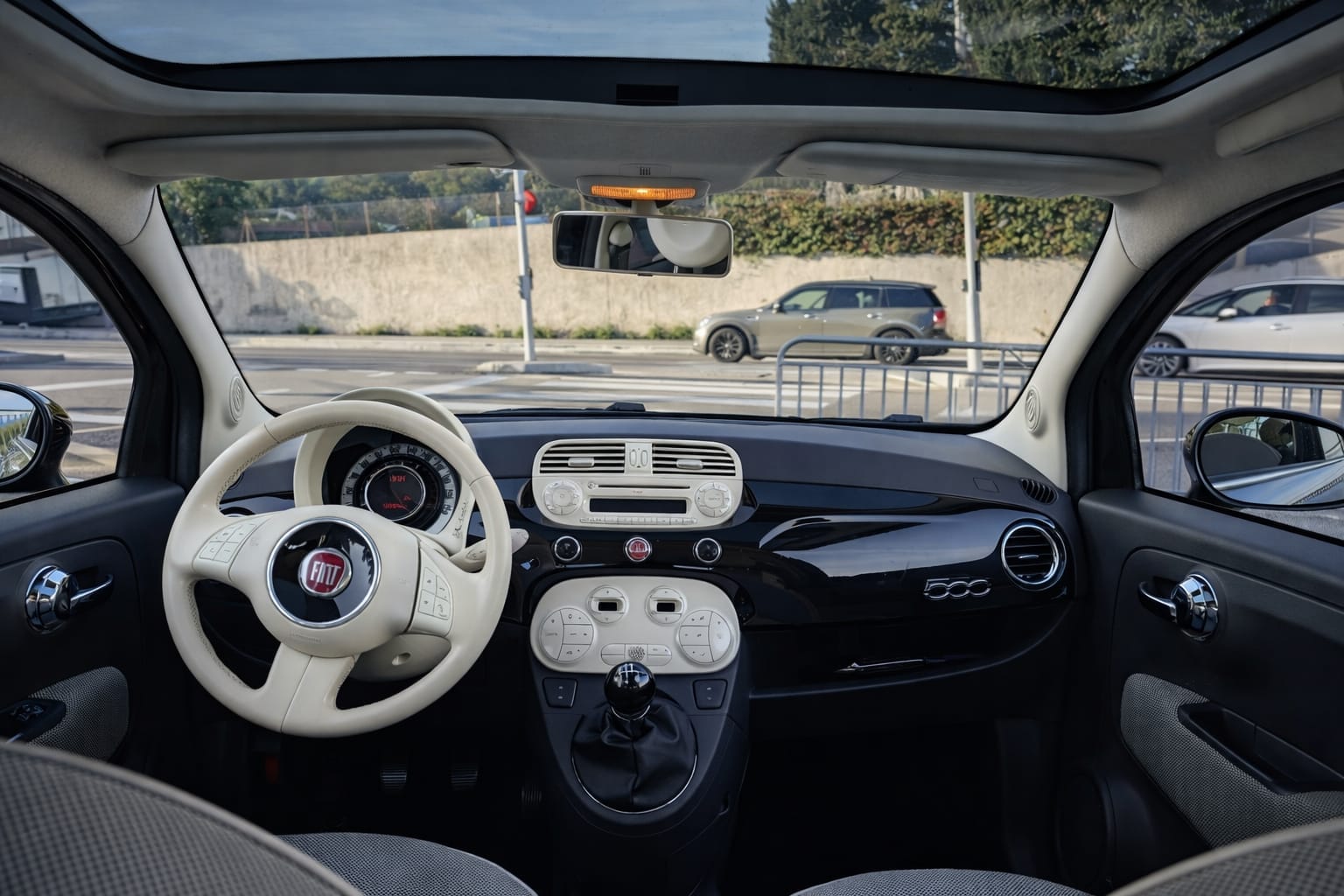 Fiat 500 Lounge avec GPS