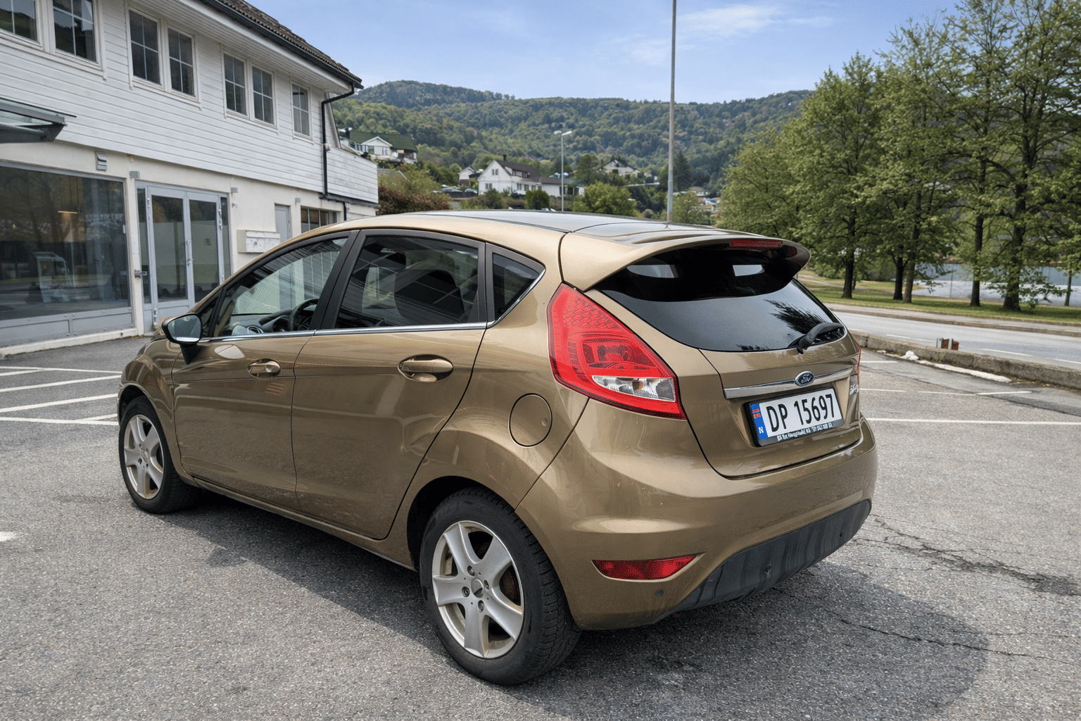 Ford Fiesta med Vinterdekk
