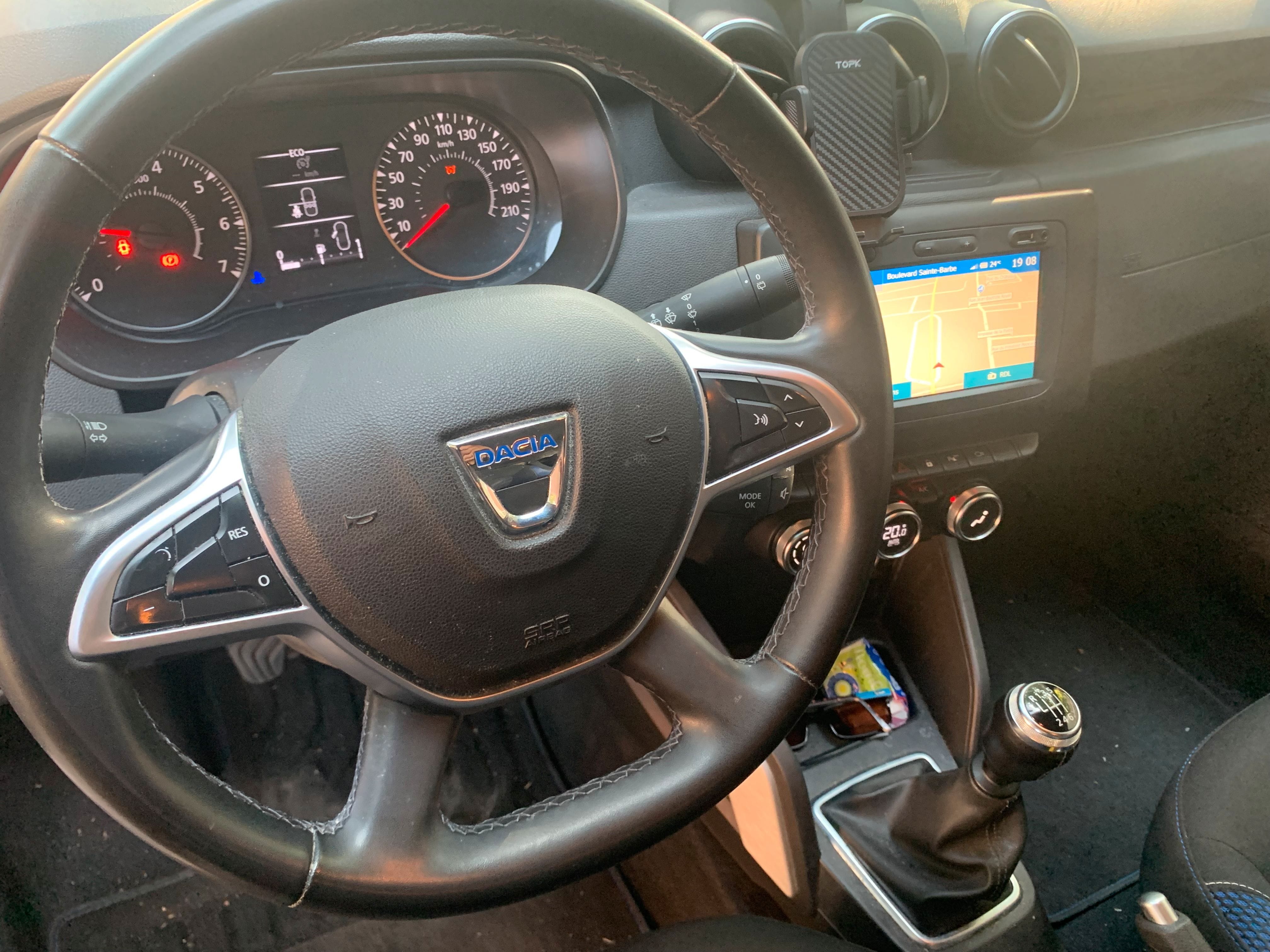Dacia Duster TCE-100 avec Régulateur de vitesse