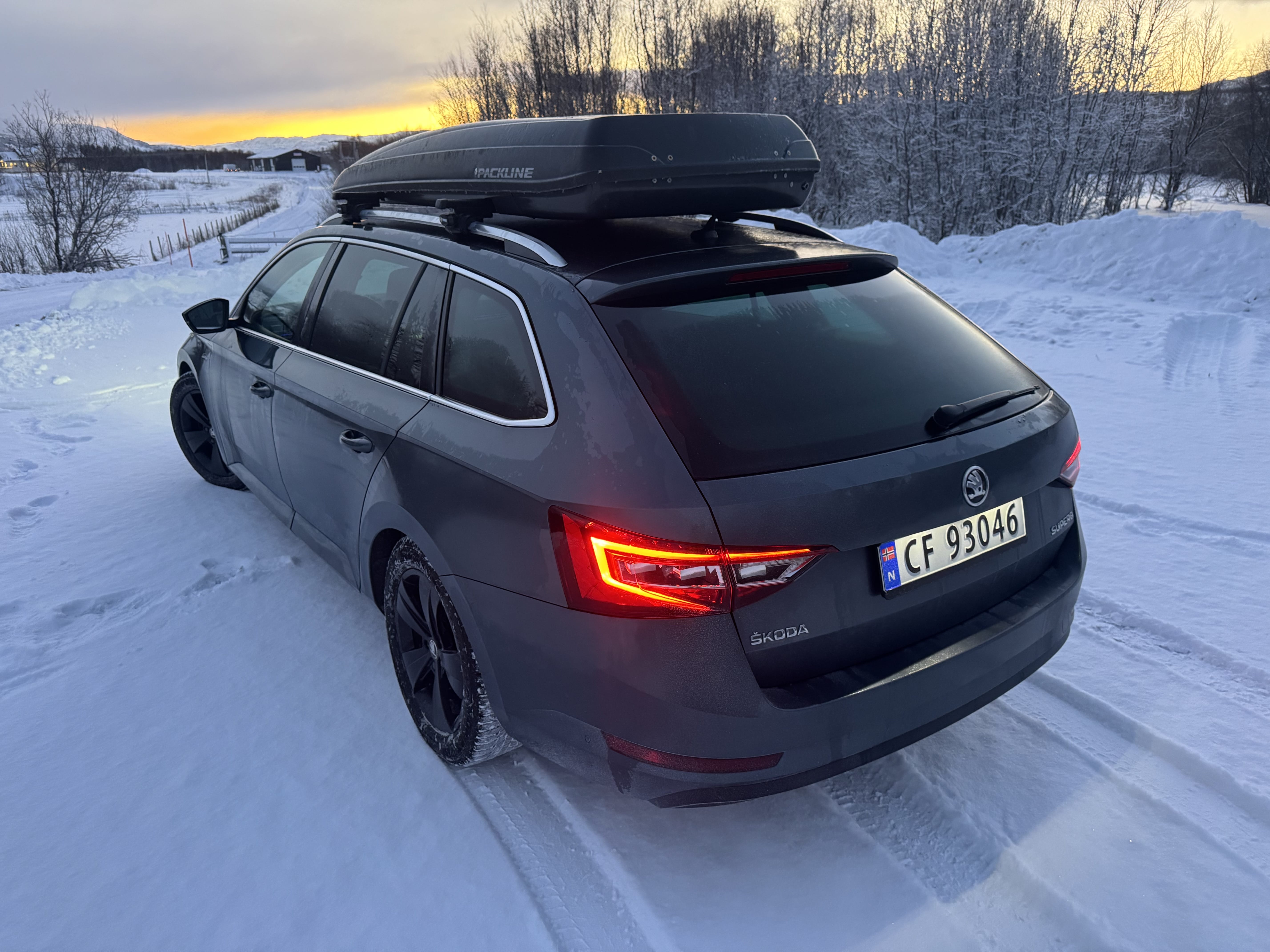Skoda Superb med GPS