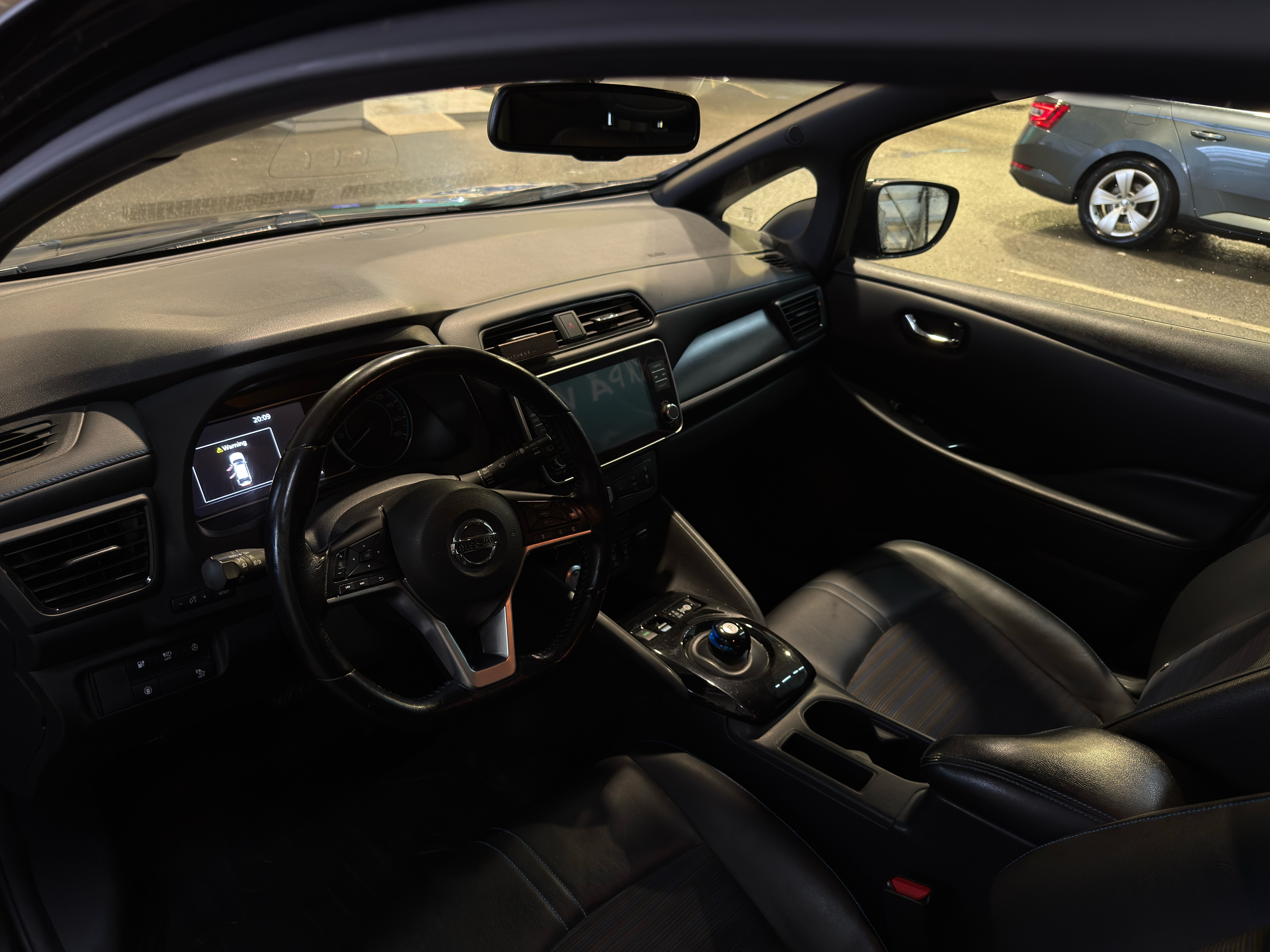 Nissan Leaf med GPS