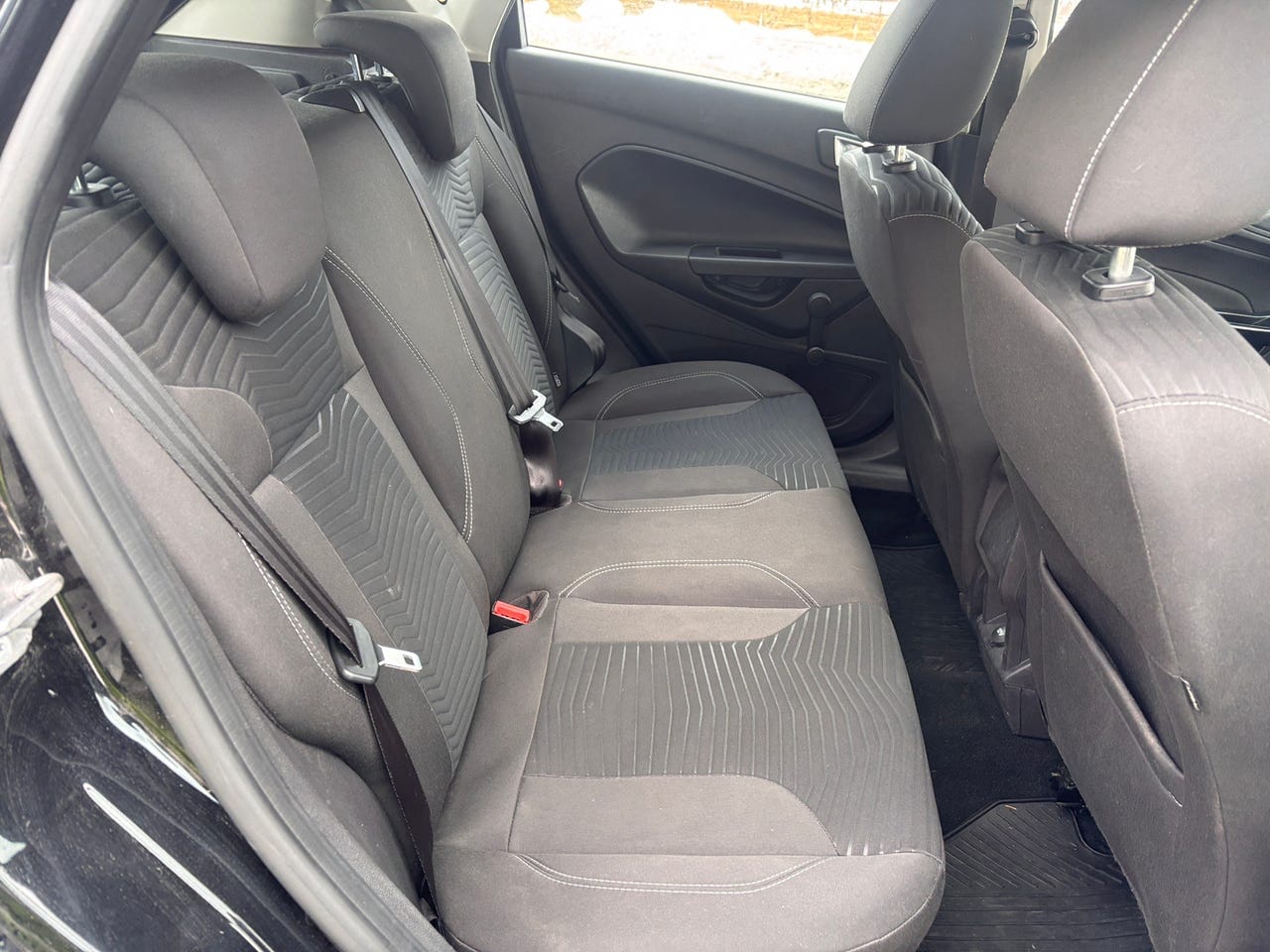 Ford Fiesta mit Winterreifen