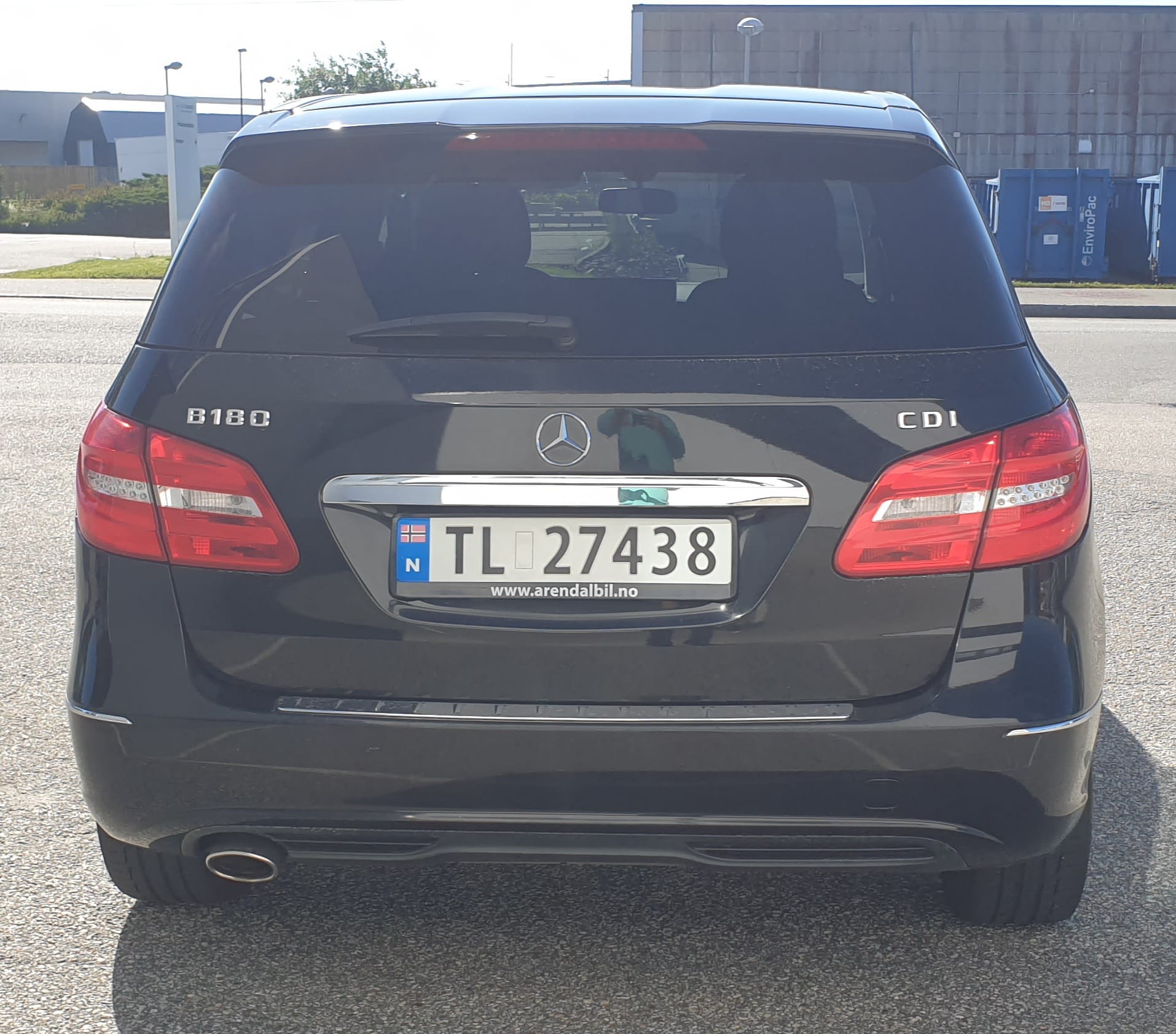 Mercedes B-Klasse 180 CDI med GPS