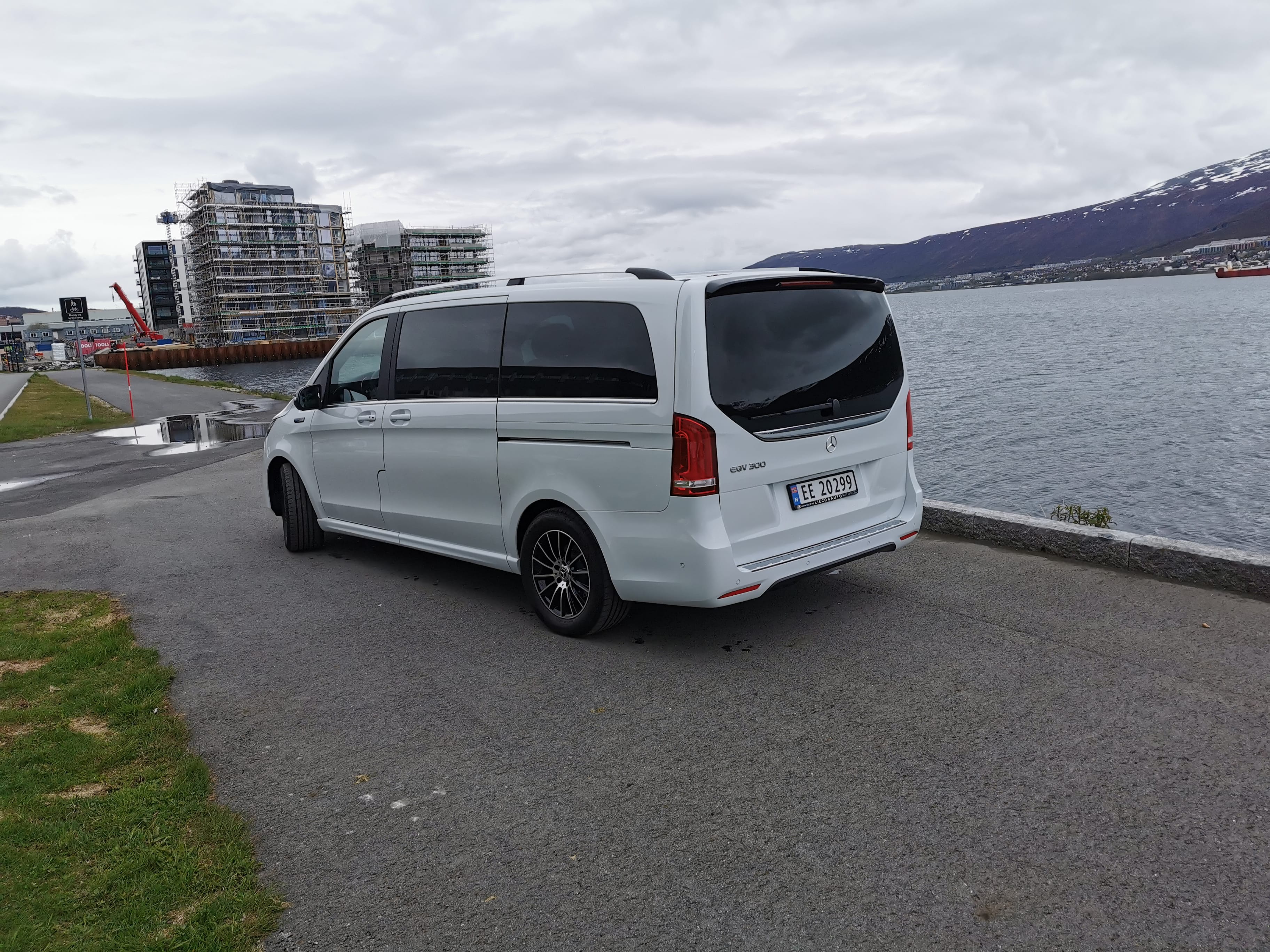 Mercedes-Benz EQV con GPS