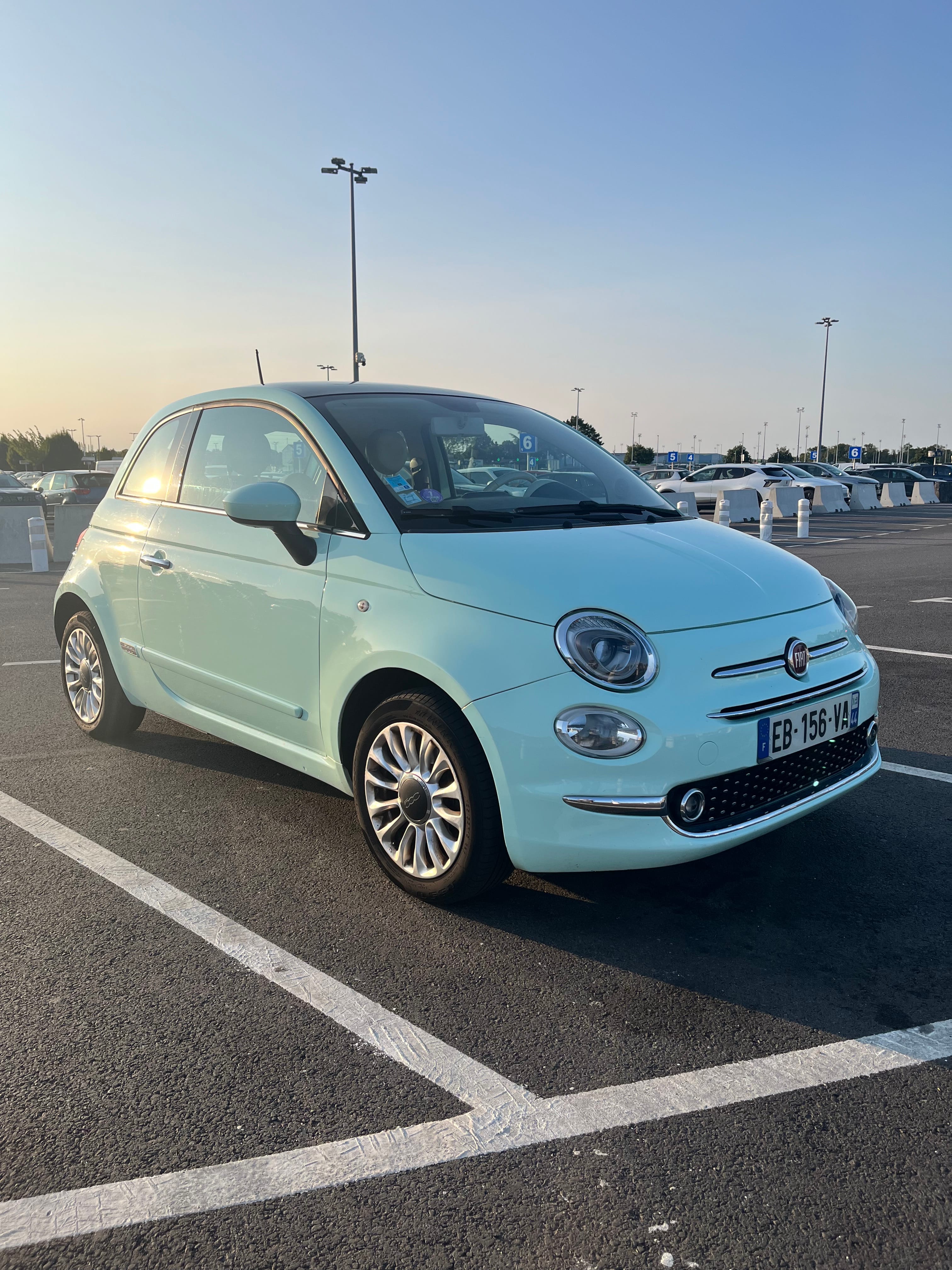 Fiat 500 Lounge, 2016, Essence 95