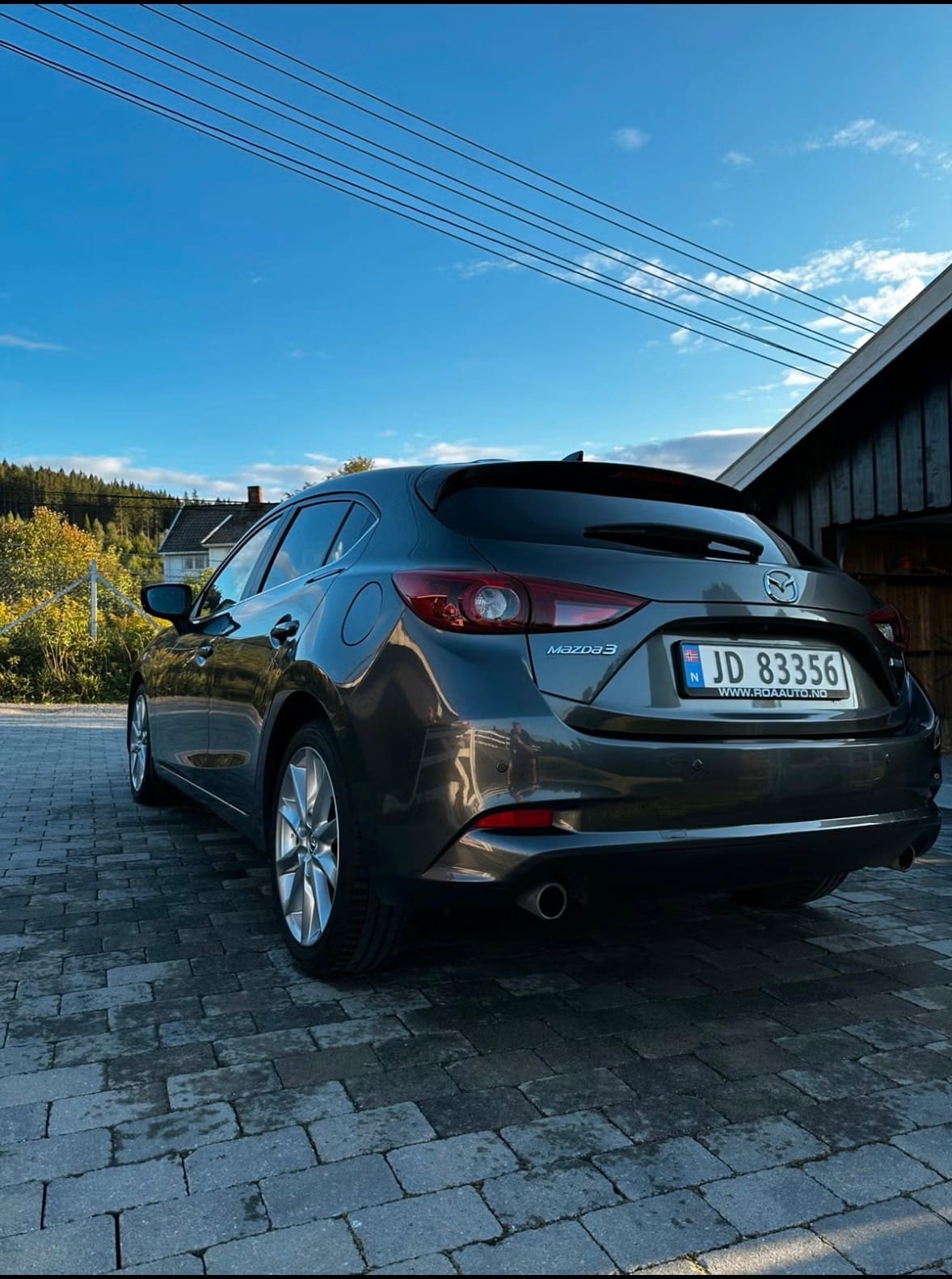 Mazda 3 med Ryggekamera