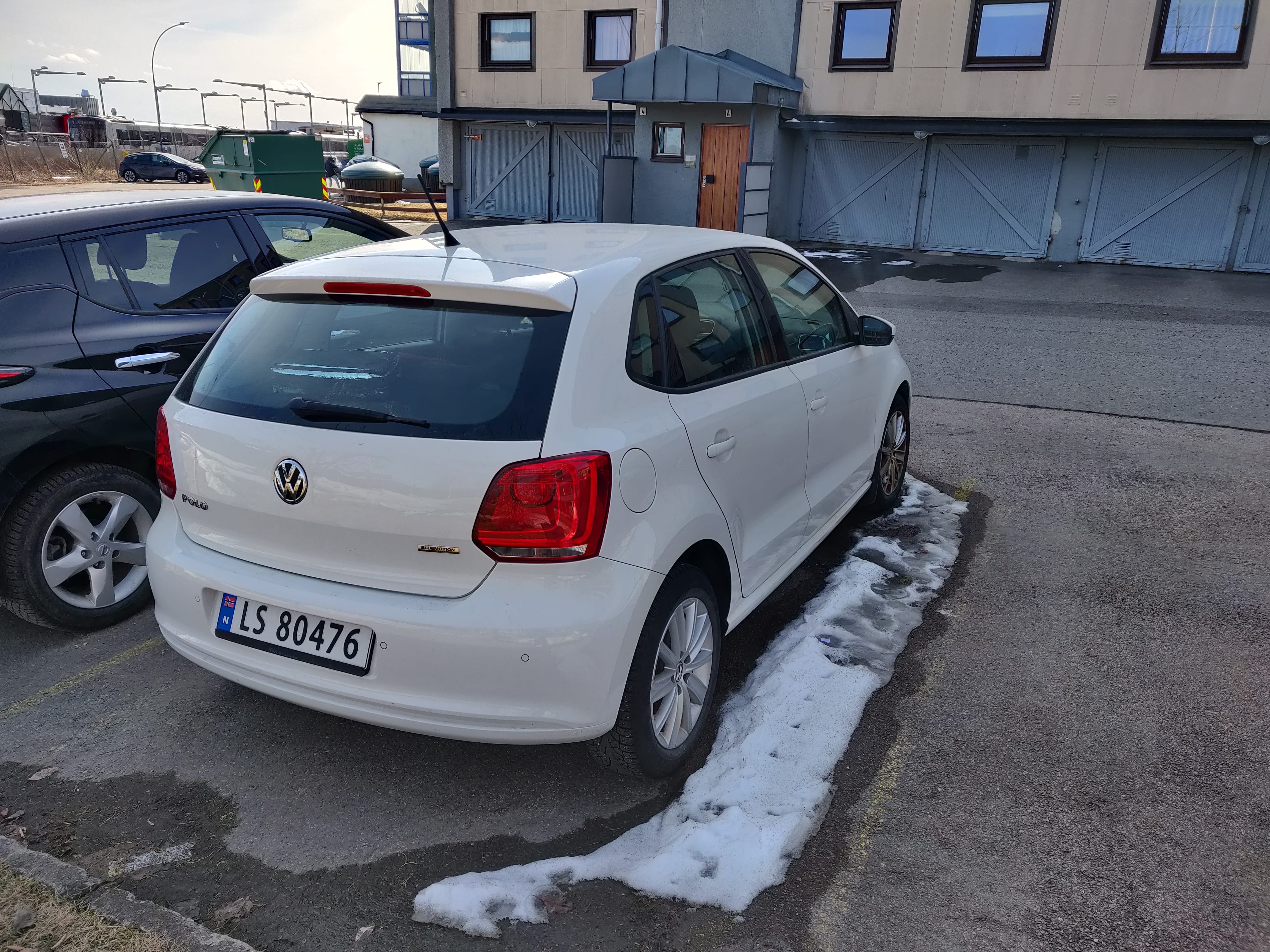 Volkswagen Polo with Baby seat