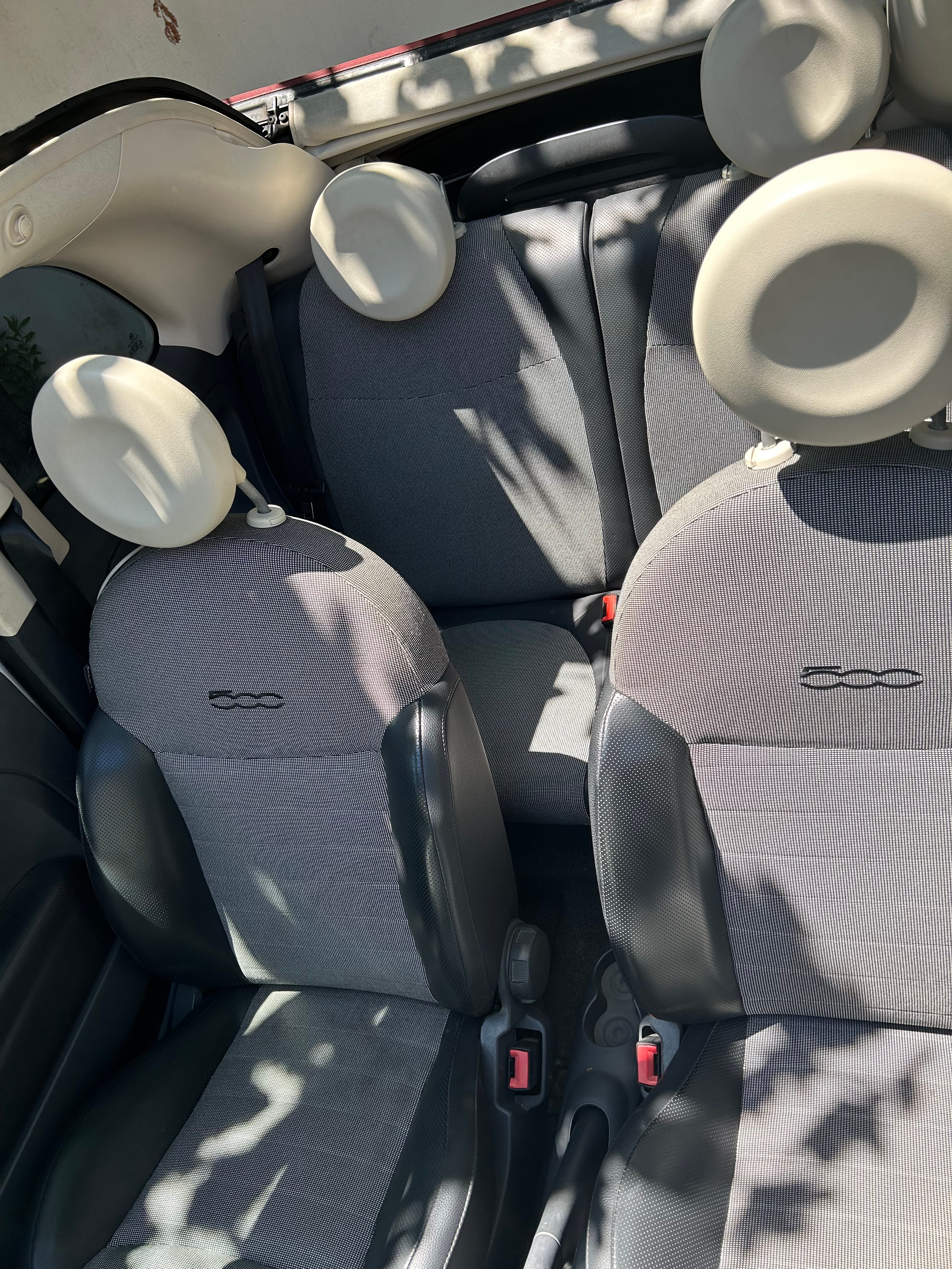 Fiat 500 C avec Apple CarPlay