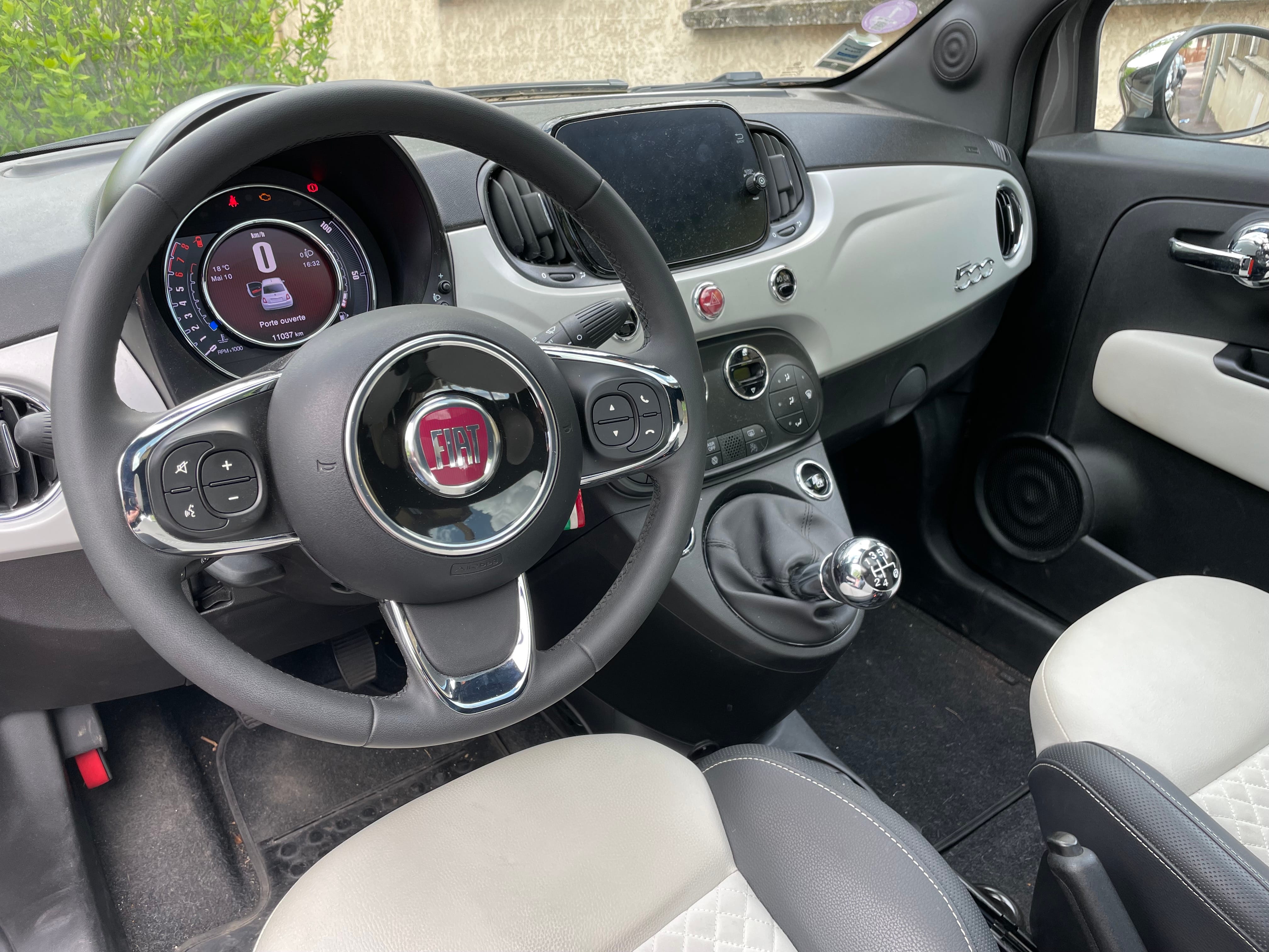 Fiat 500 avec Audio Bluetooth