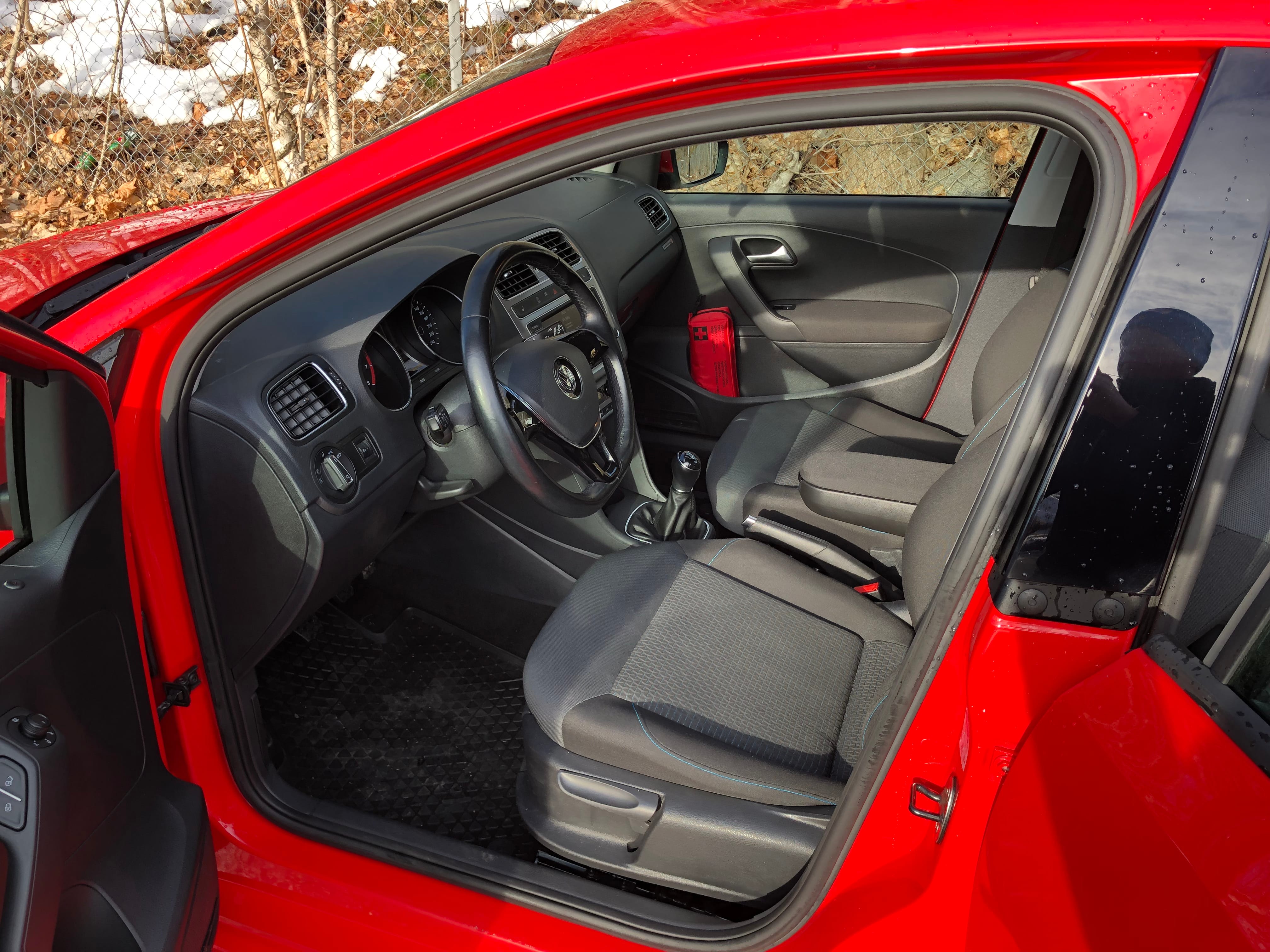 Volkswagen Polo mit Winterreifen