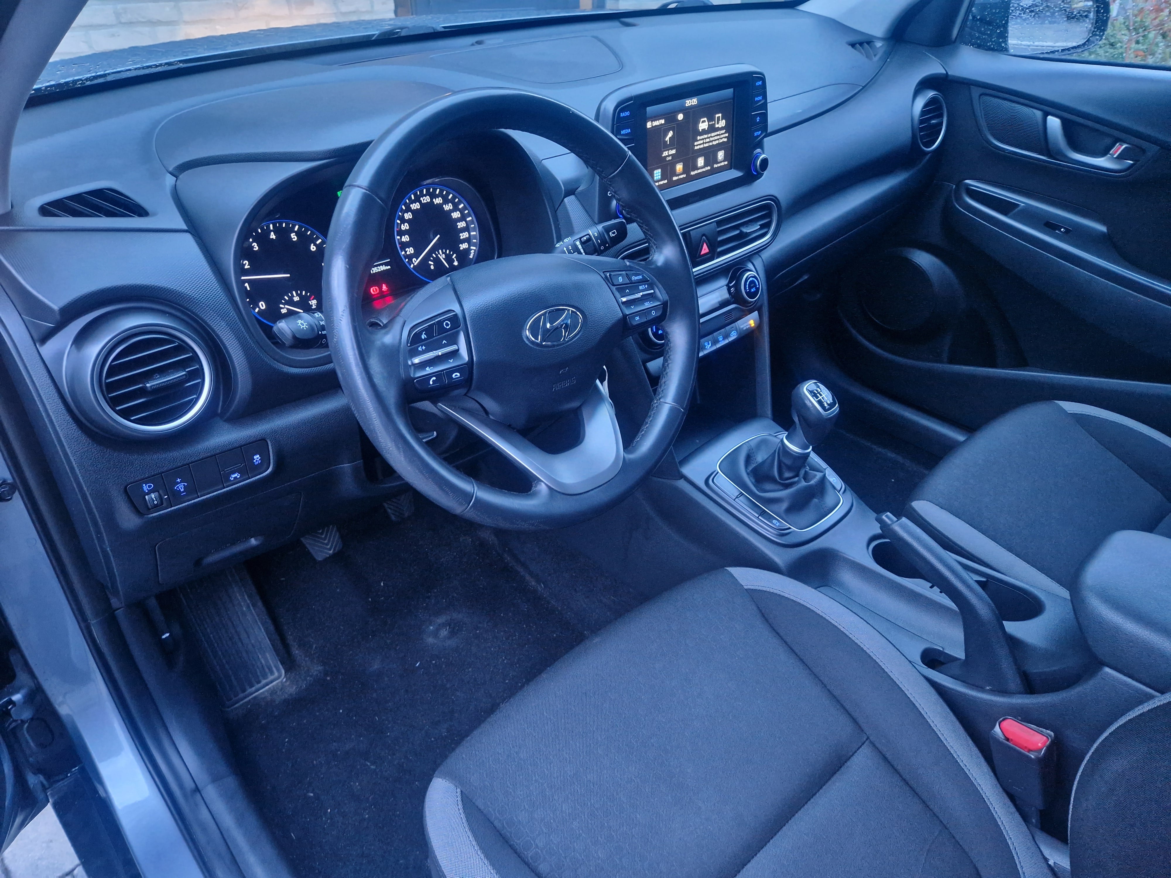 Hyundai Kona avec GPS