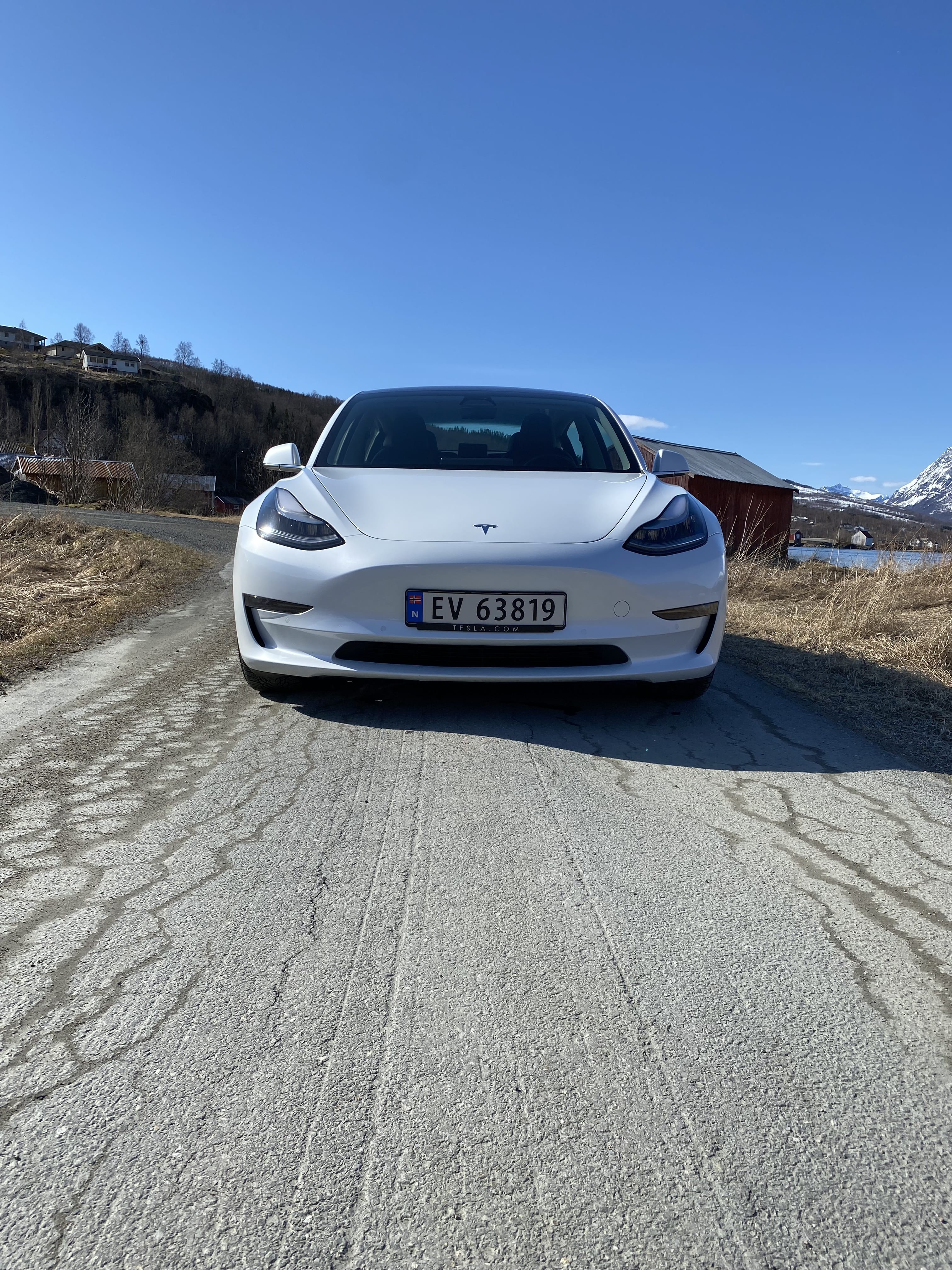 Tesla Model 3 med Bluetooth audio