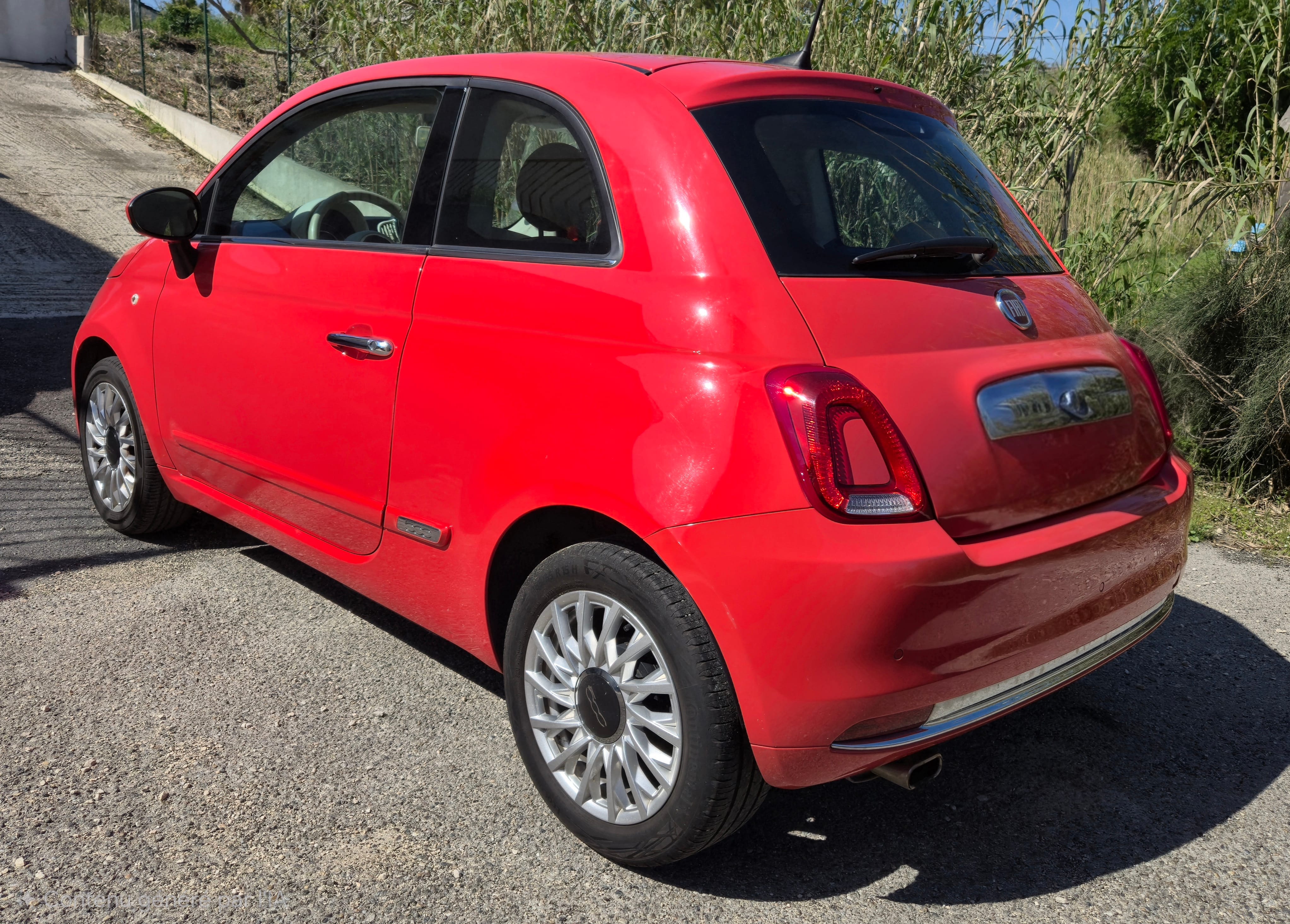 Fiat 500 1,2 essence avec GPS