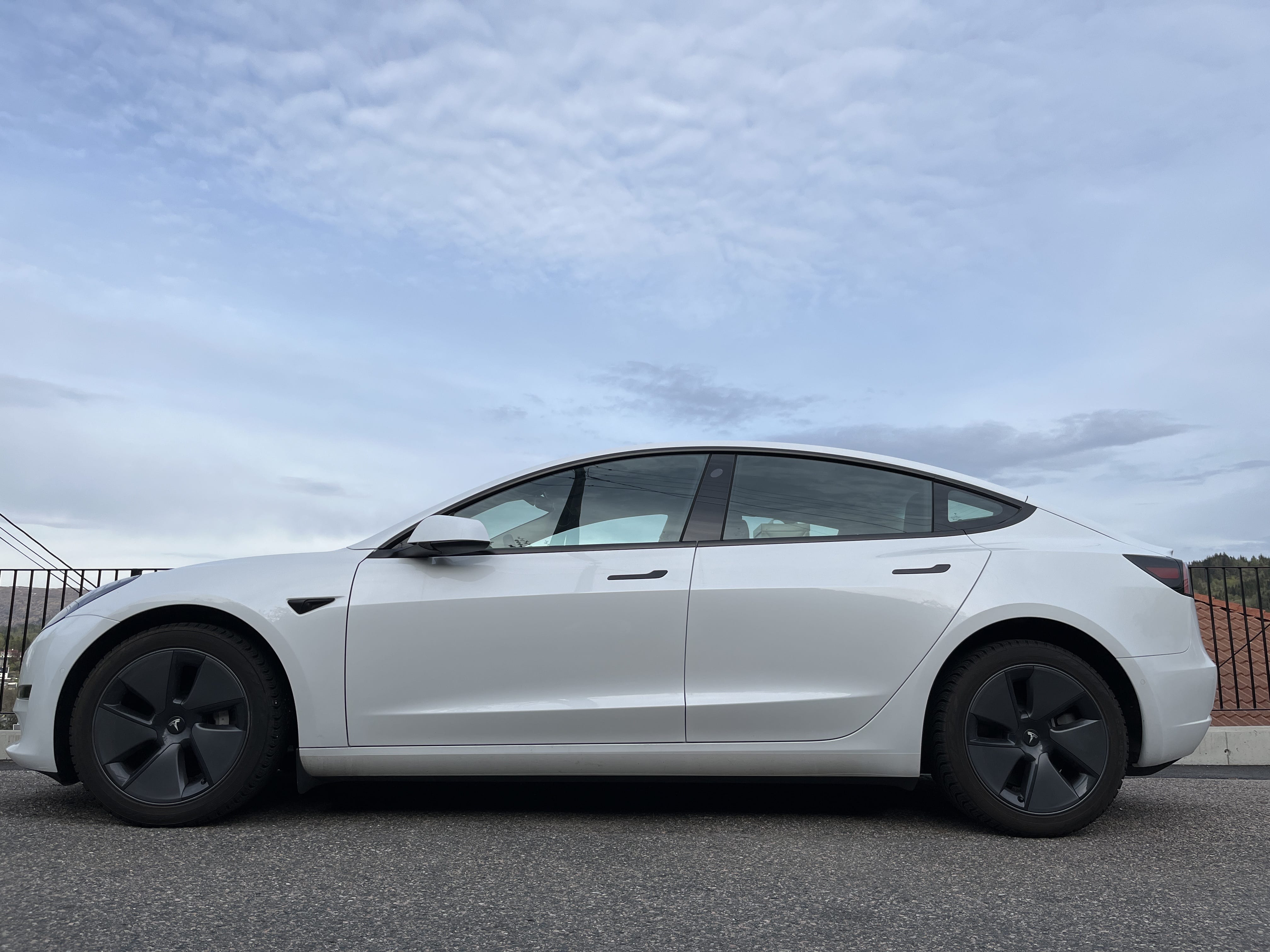 Tesla Model 3 med Aircondition