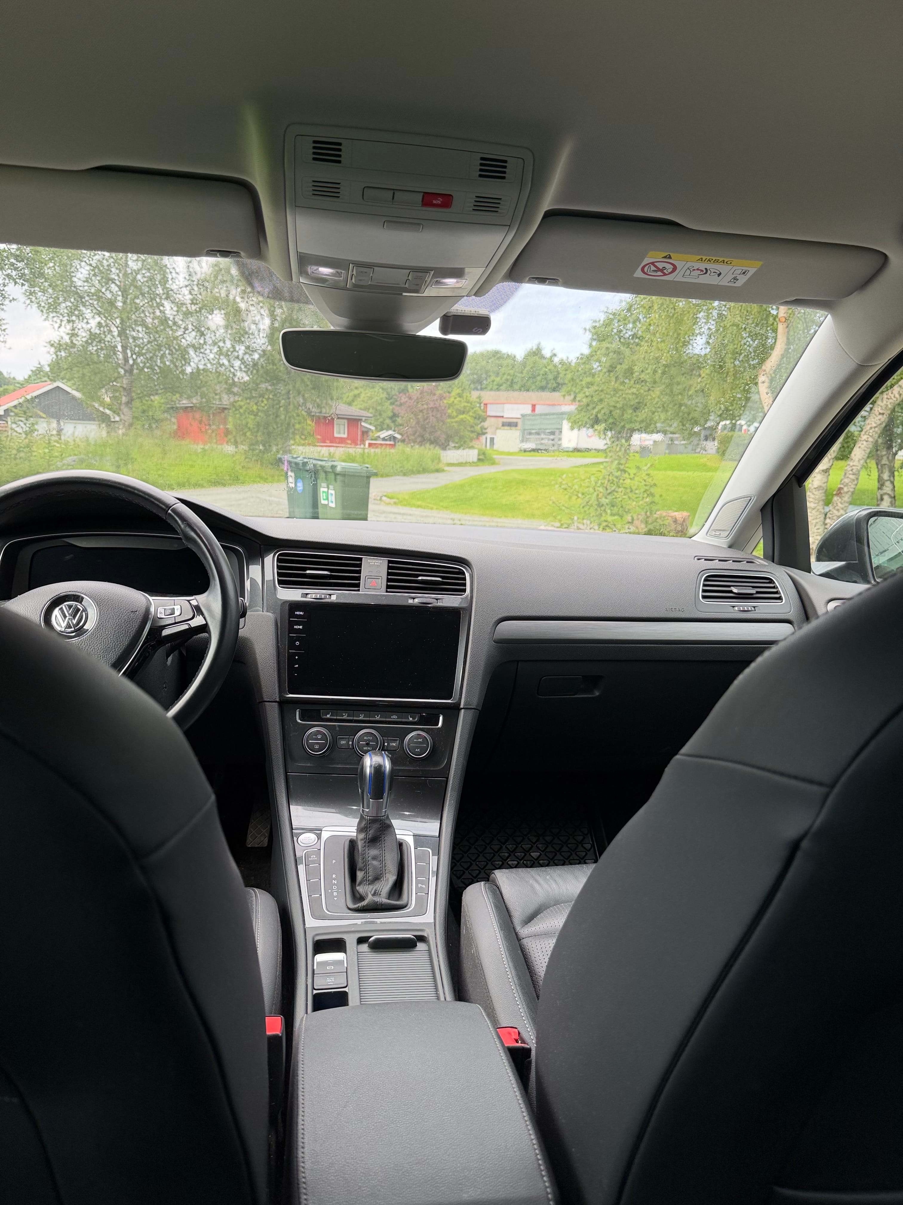 Volkswagen e-Golf med Ryggekamera