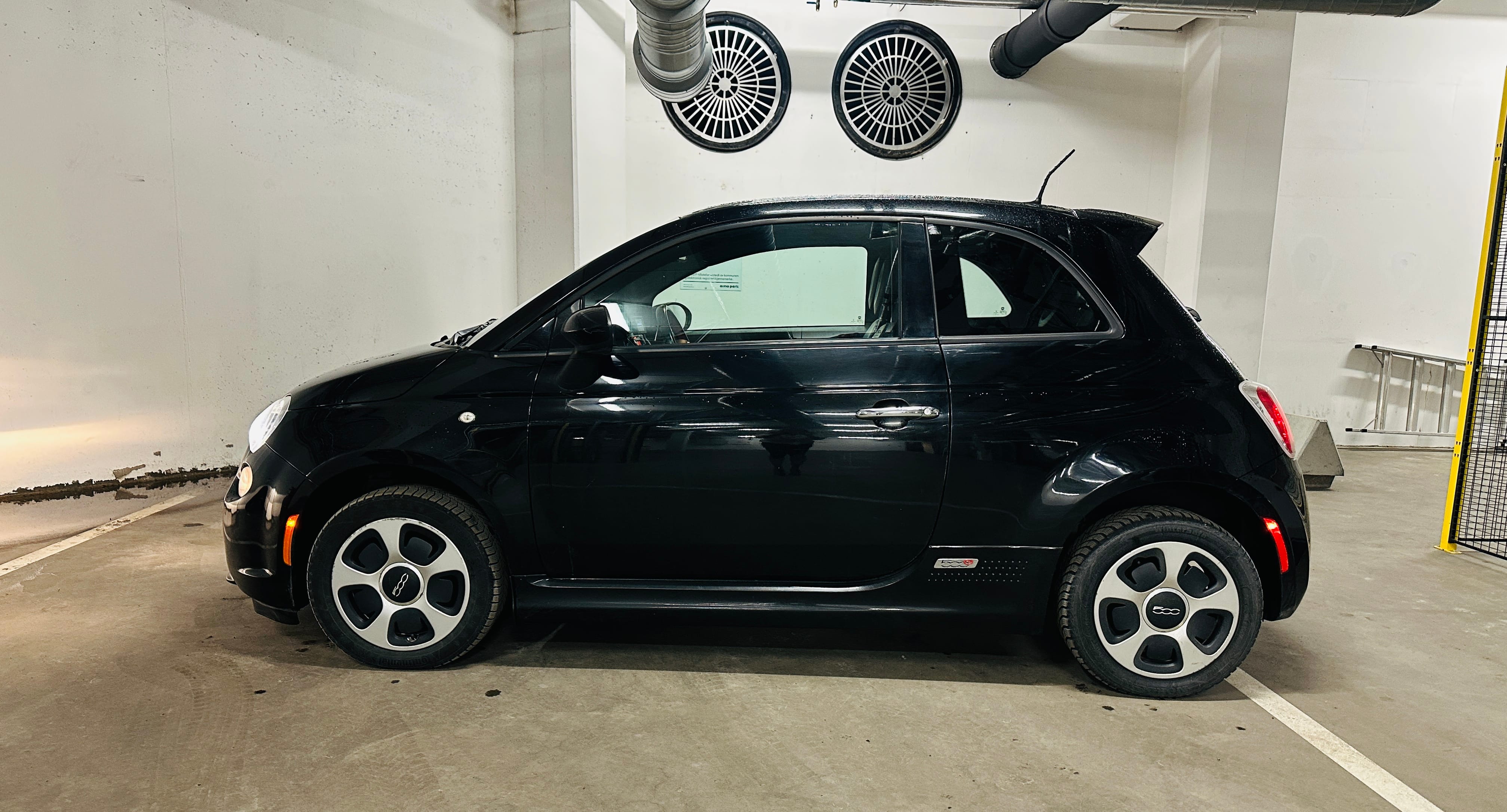 Fiat 500e med Aircondition
