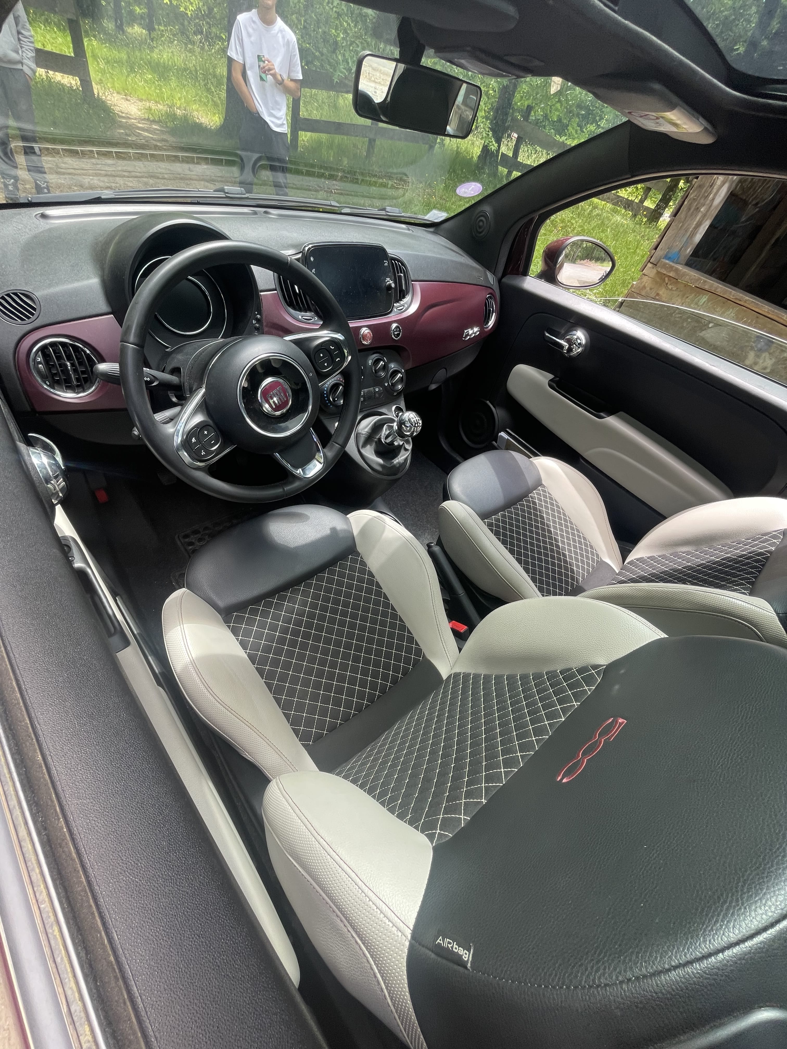 Fiat 500 Hybride with Cruise control