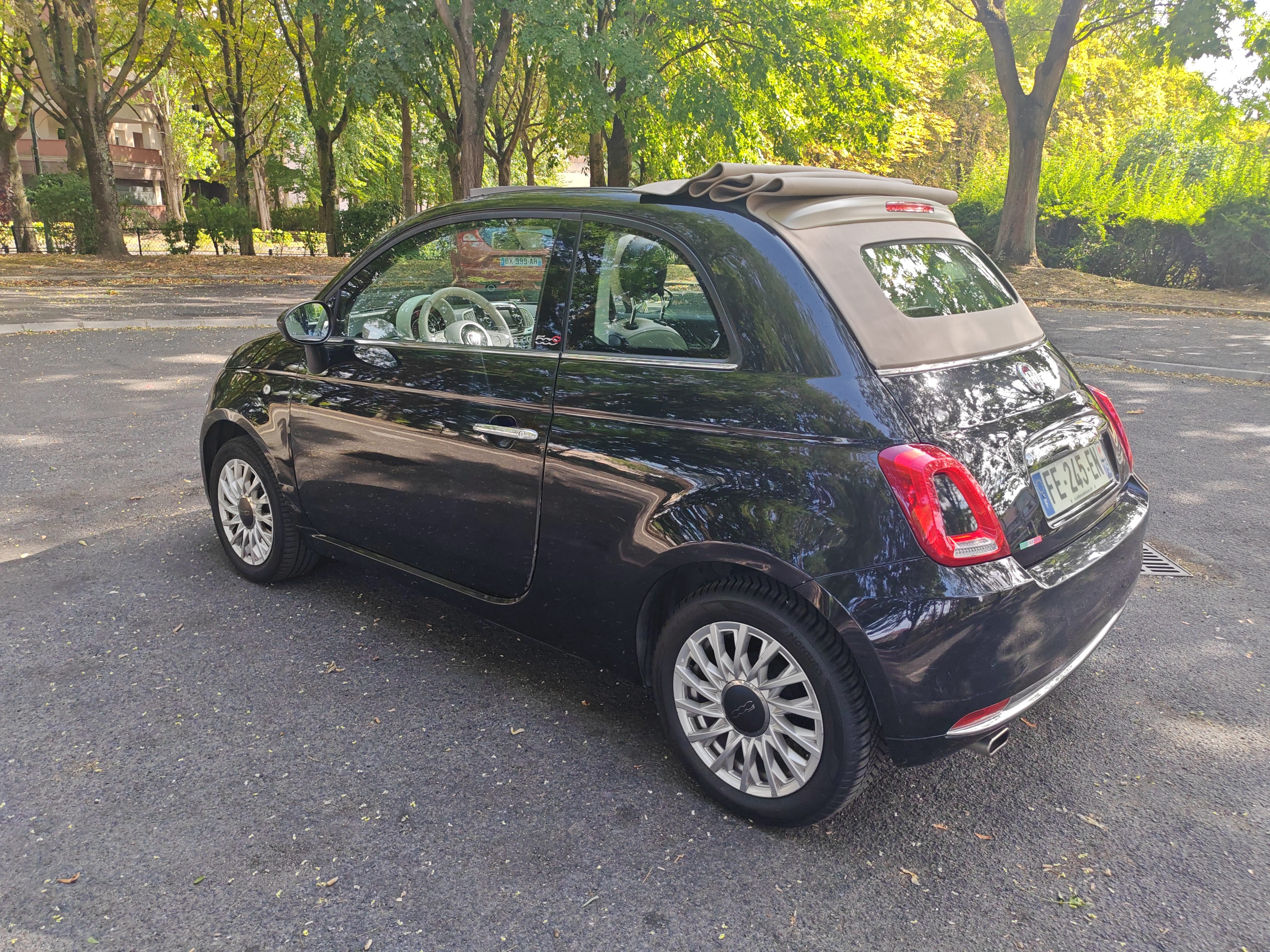 Fiat 500 C avec Régulateur de vitesse
