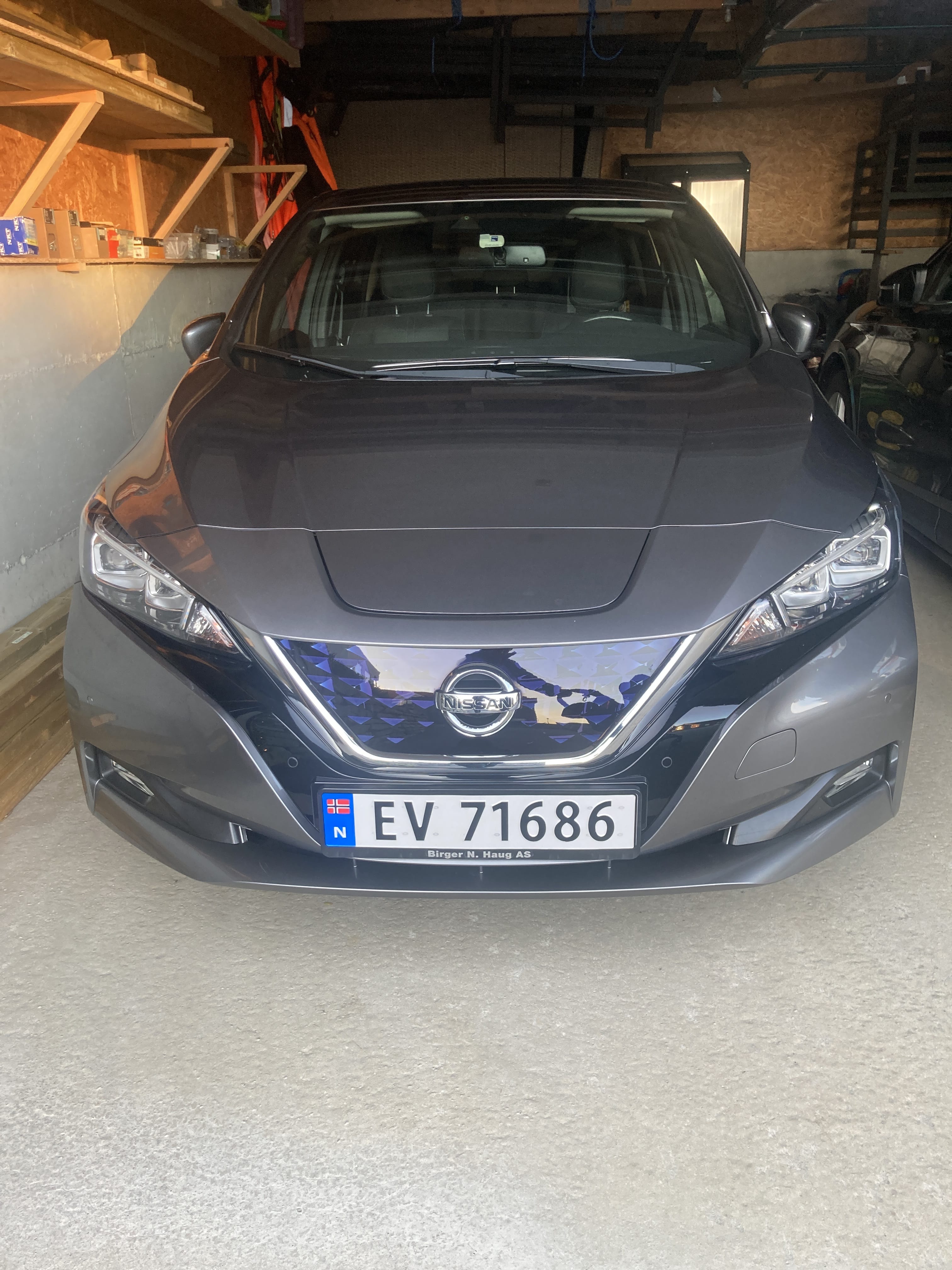 Nissan Leaf with Air conditioning