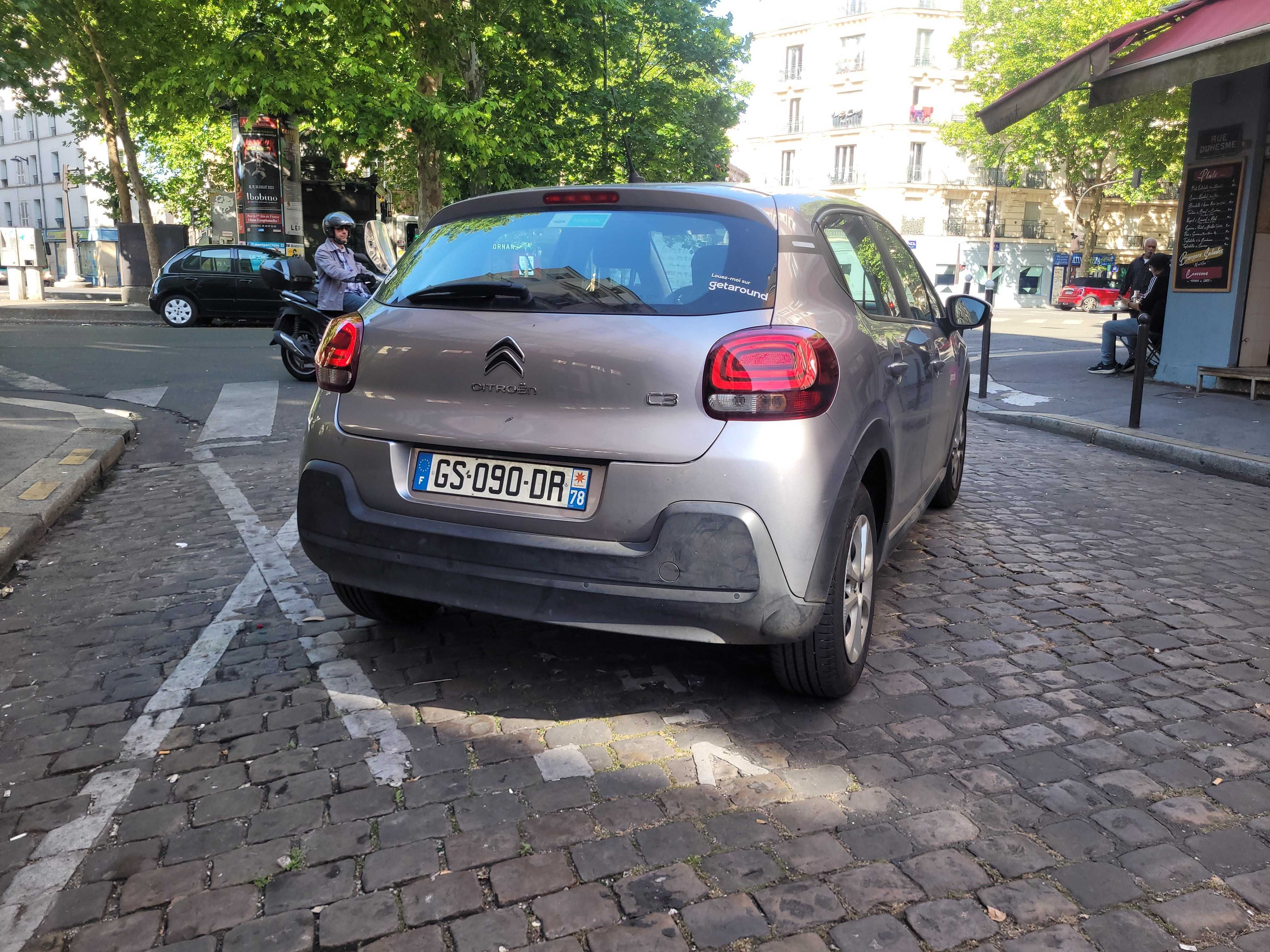 Citroen C3 avec Siège bébé