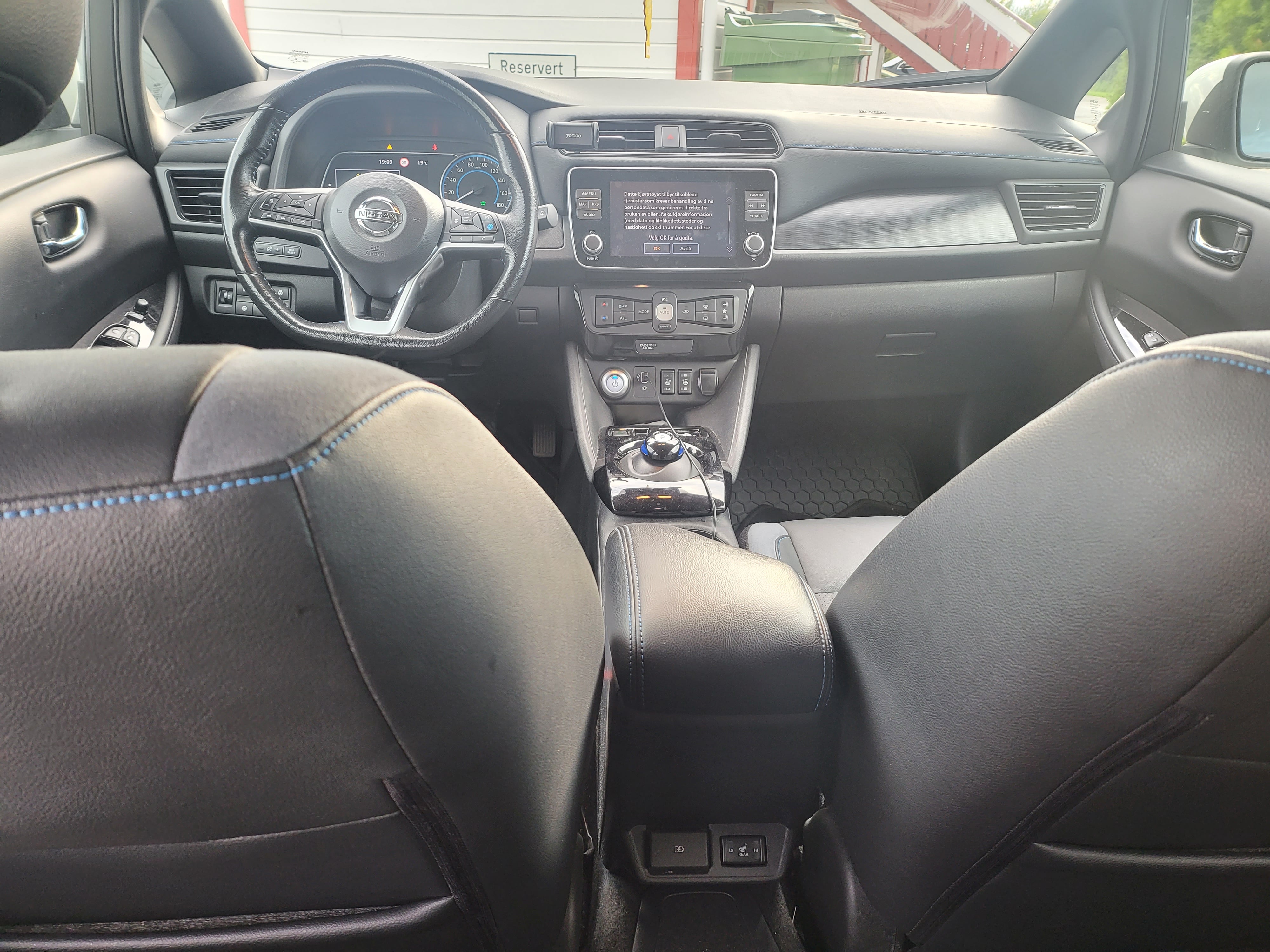 Nissan Leaf med Bluetooth audio