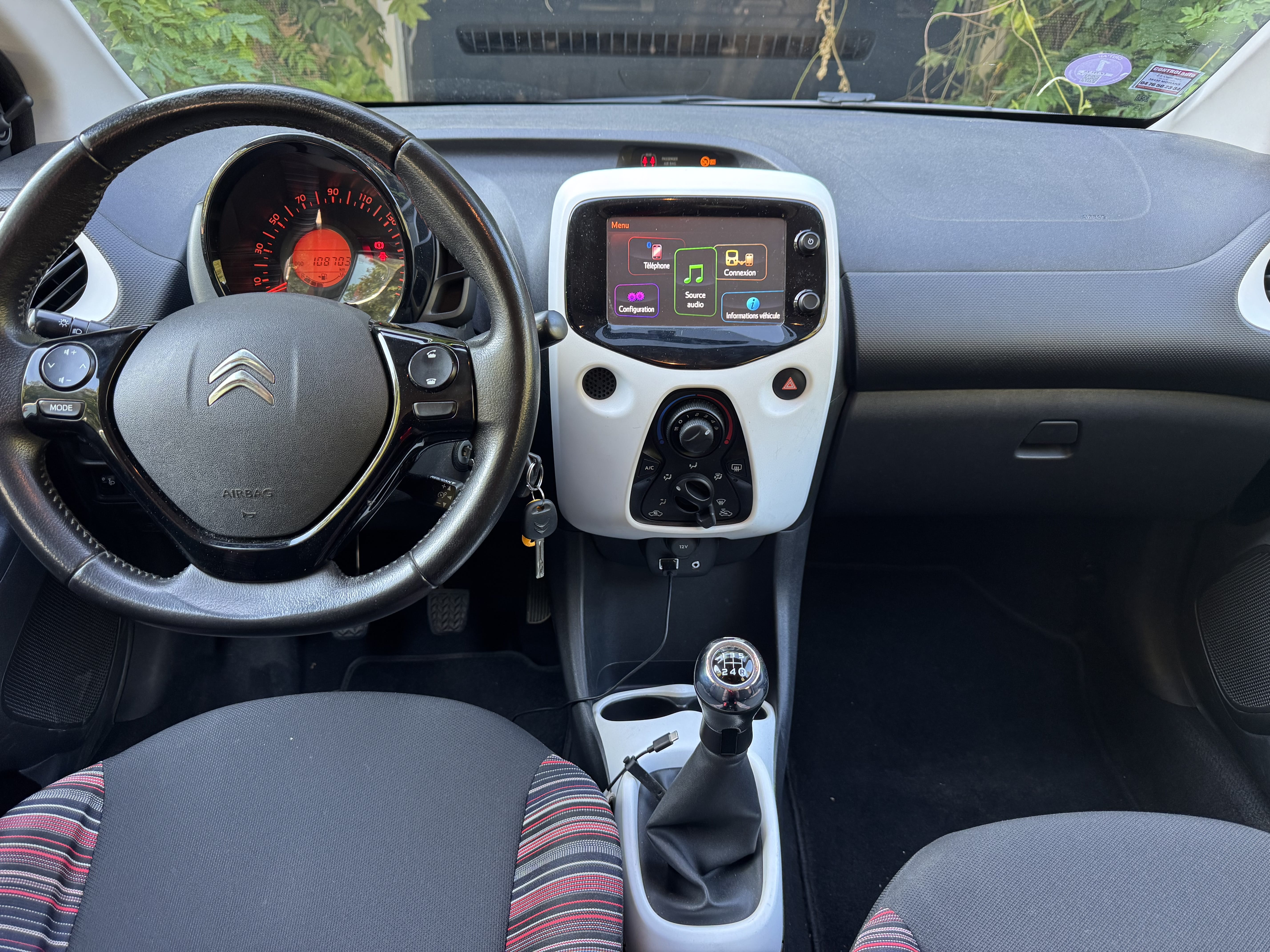 Citroen C1 II avec Entrée audio / iPod