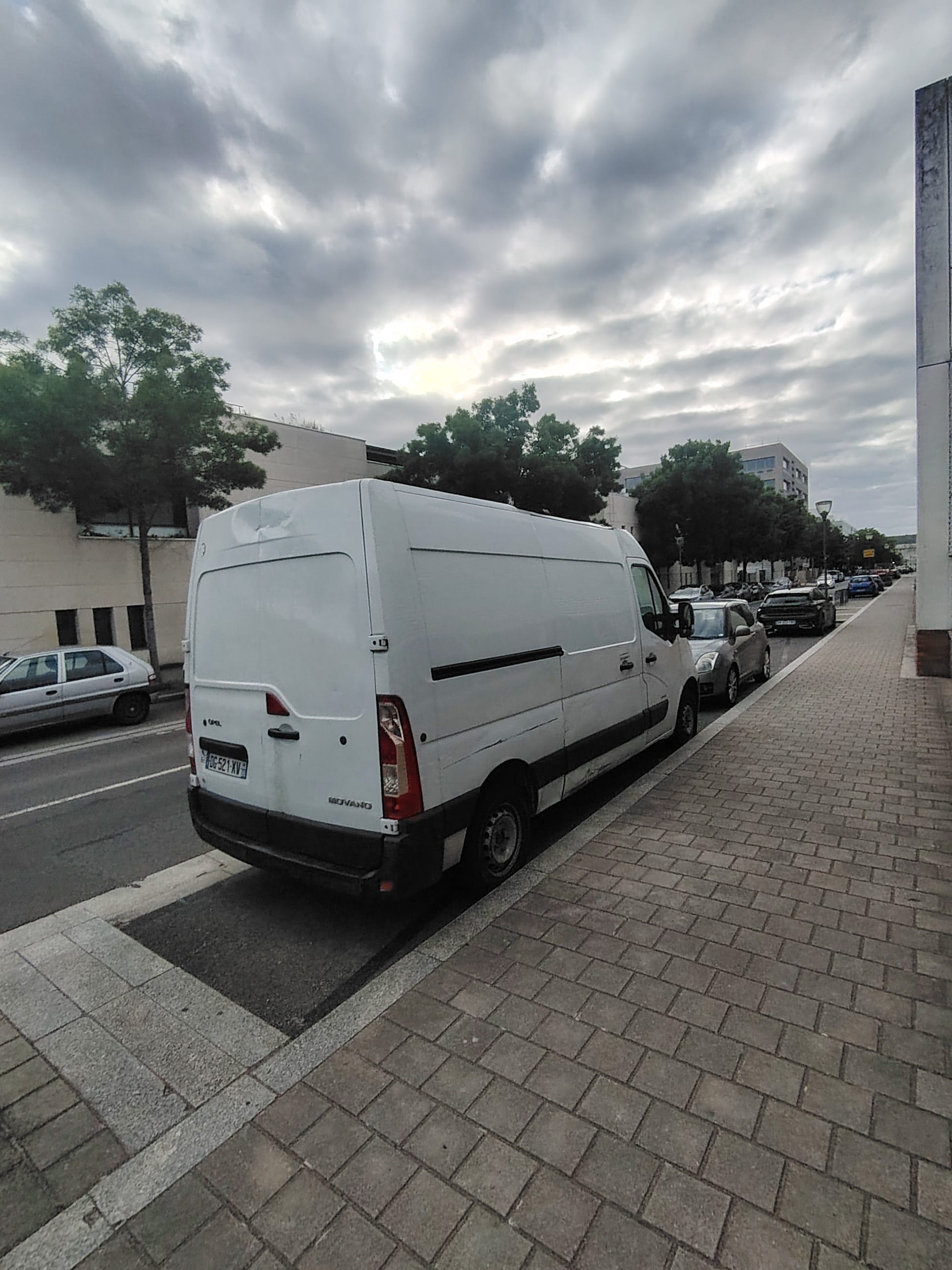 Opel Movano avec Régulateur de vitesse