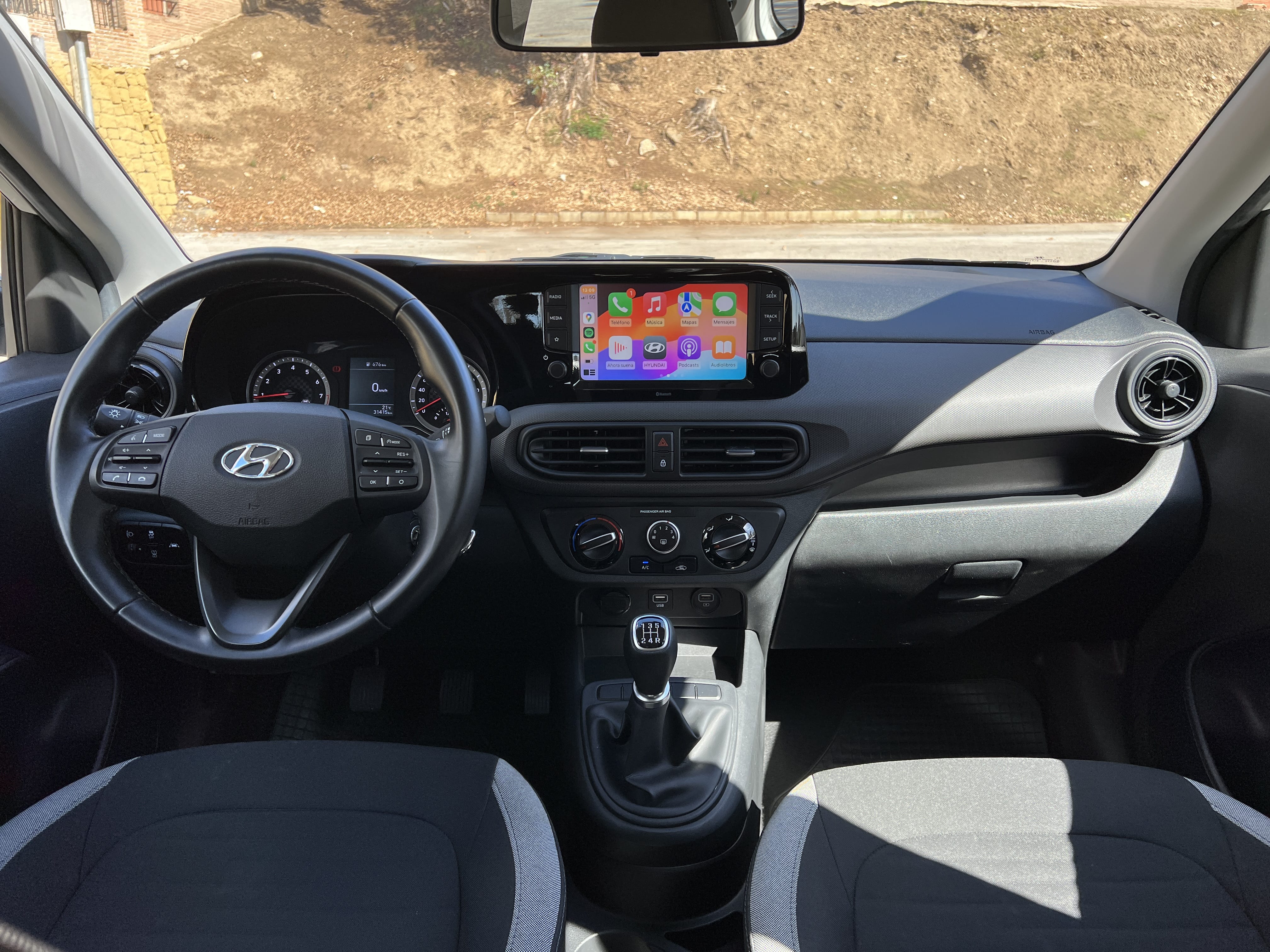 Hyundai i10 con Dashcam