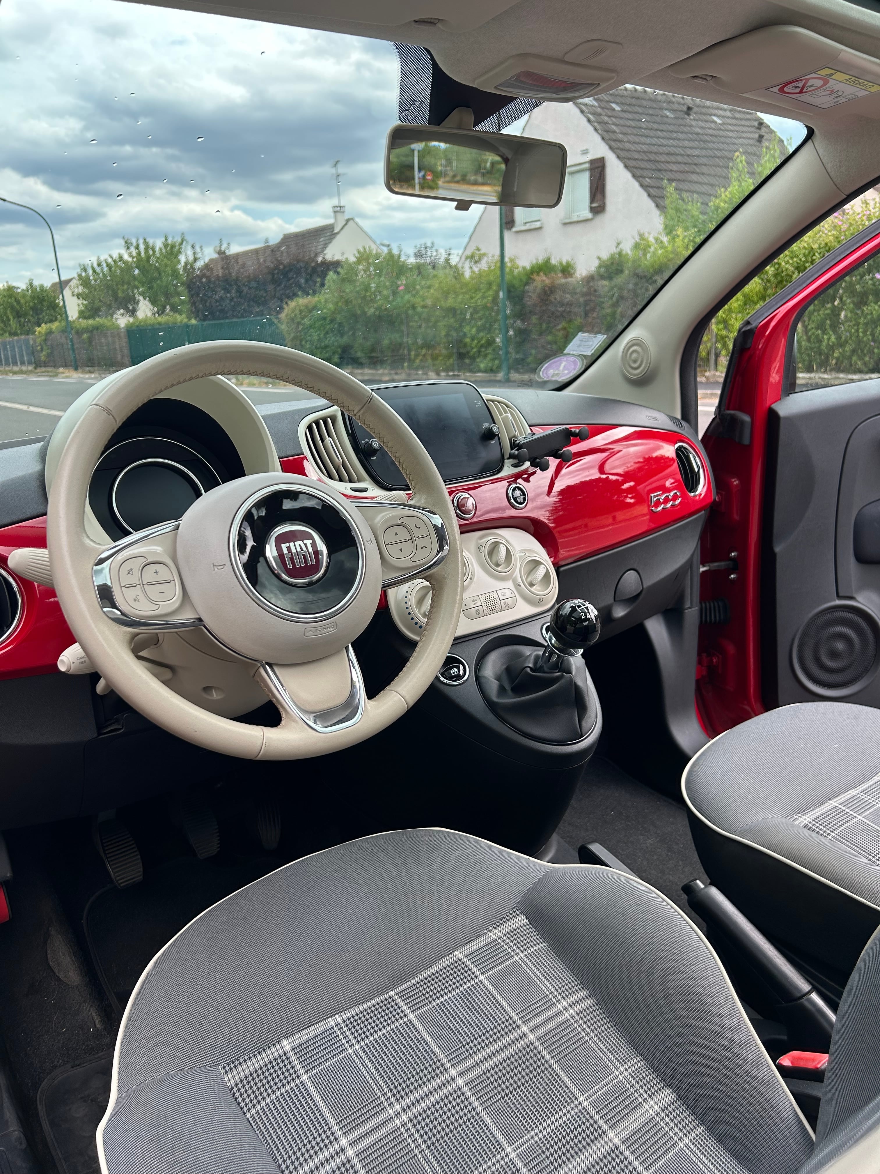 Fiat 500 C avec Régulateur de vitesse