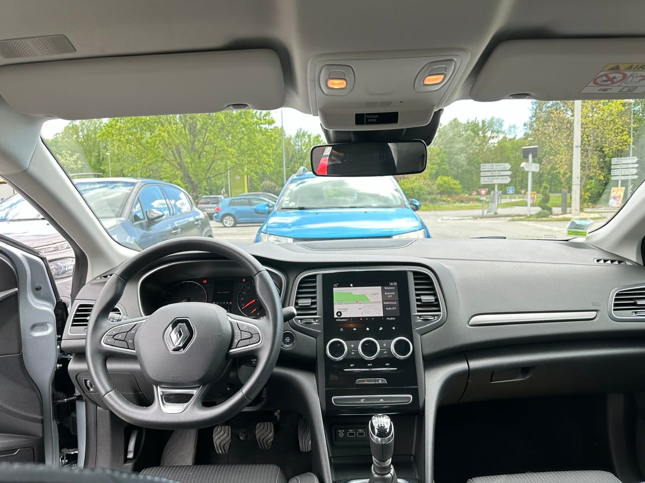 Renault Mégane avec Siège bébé