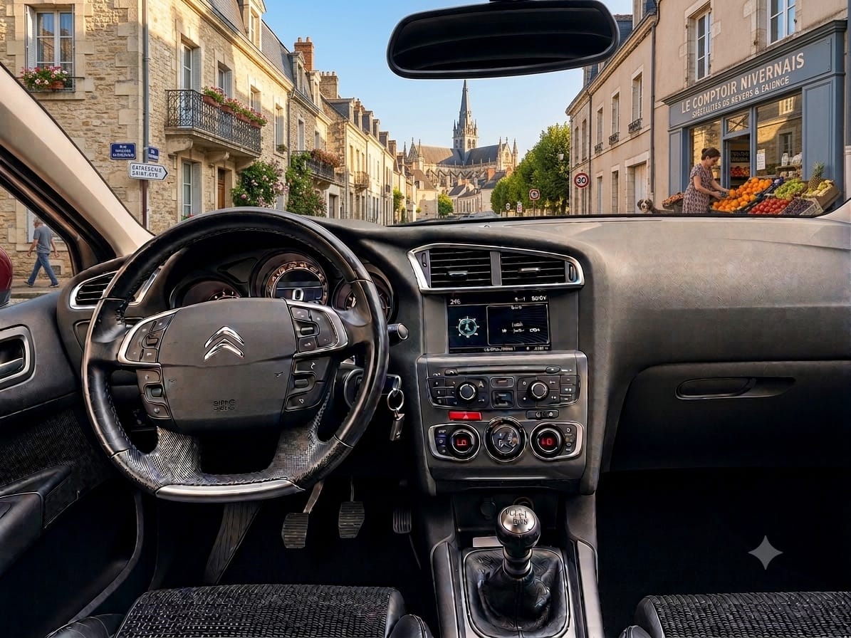 Citroen C4 avec Régulateur de vitesse