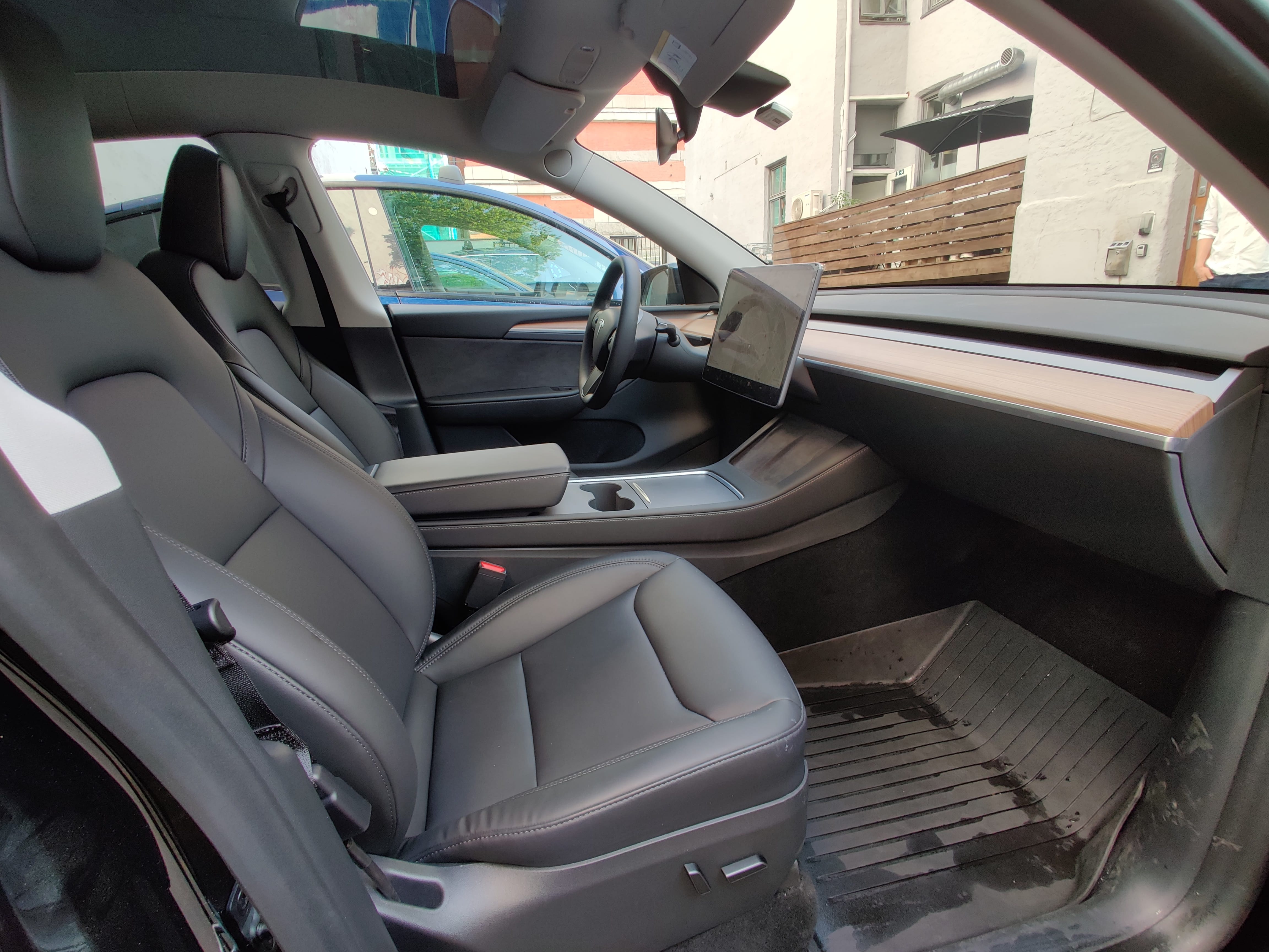 Tesla Model Y with Cruise control